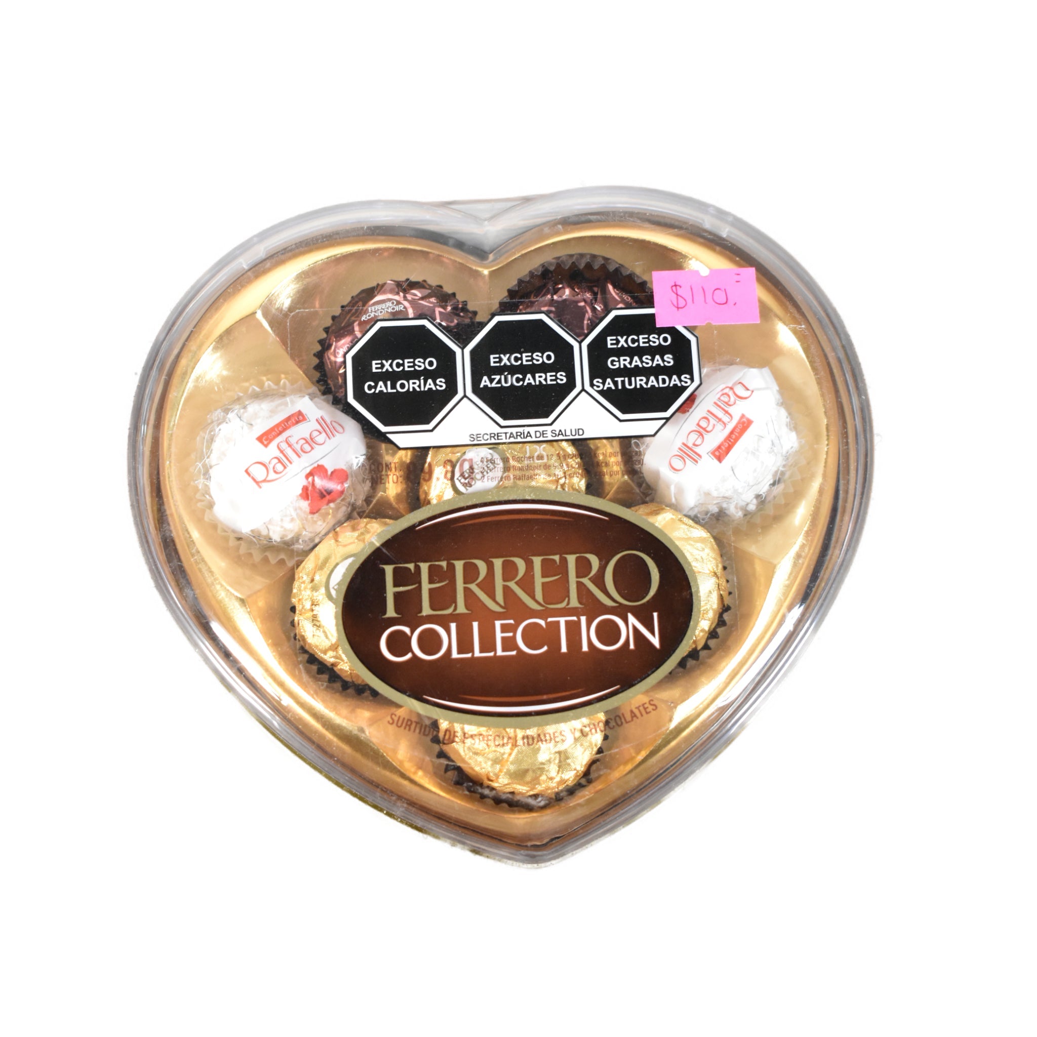 Chocolates Ferrero Collection Estuche de Corazón - Ferrero - Estuche con 8 piezas de 89.5g