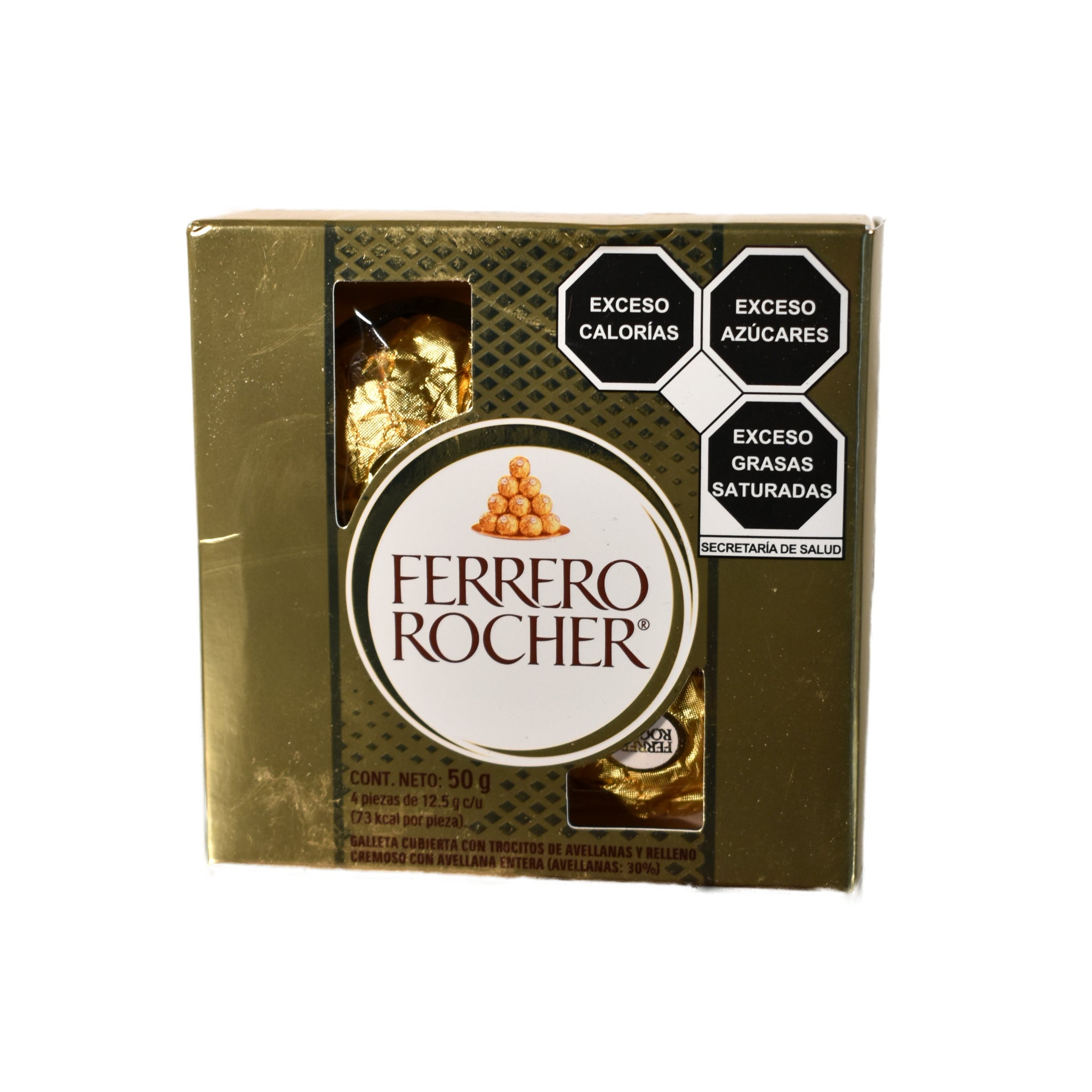 Chocolates Ferrero Rocher - Ferrero - Caja con 4 piezas