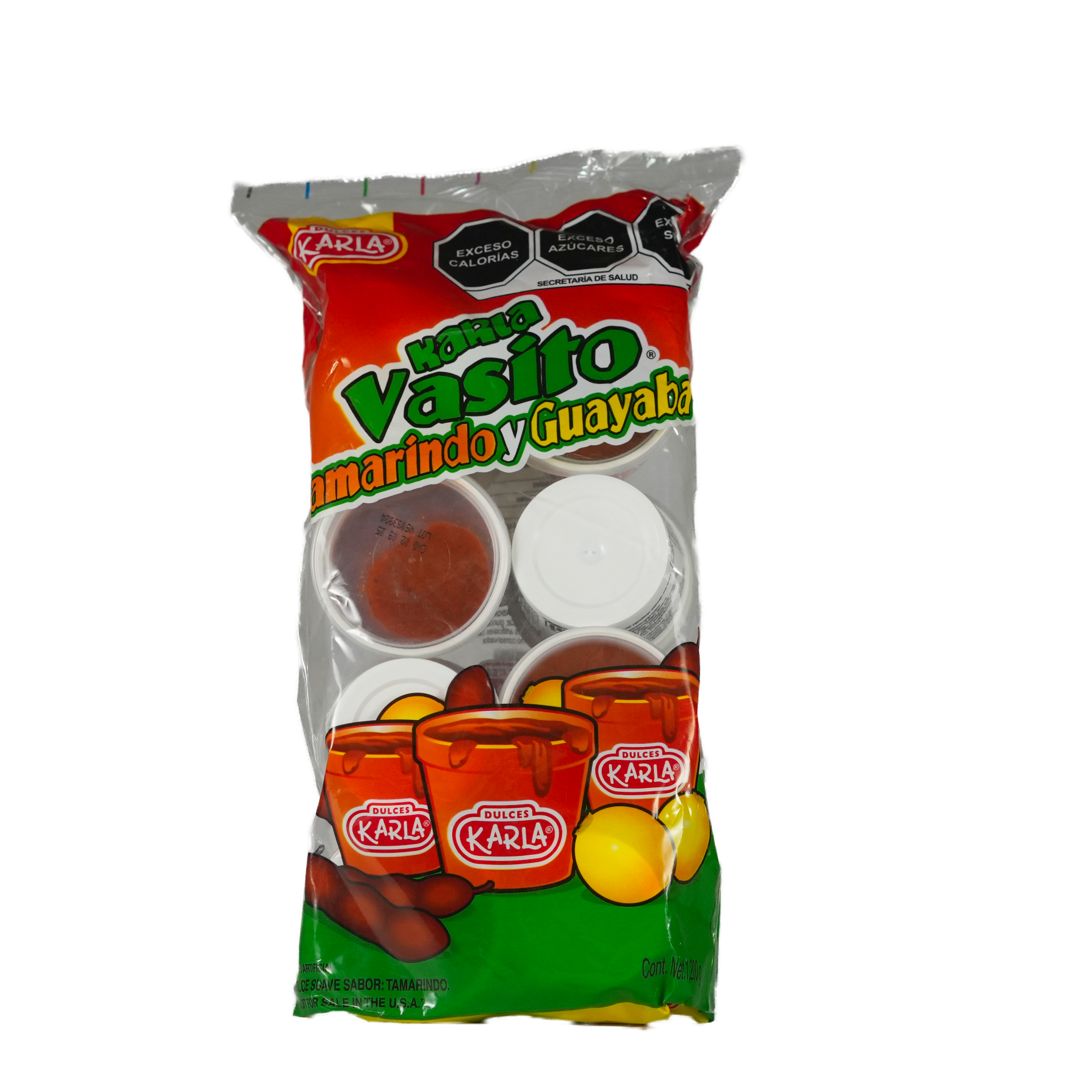Vasito Tamarindo y Guayaba - Karla - Bolsa de 24pz