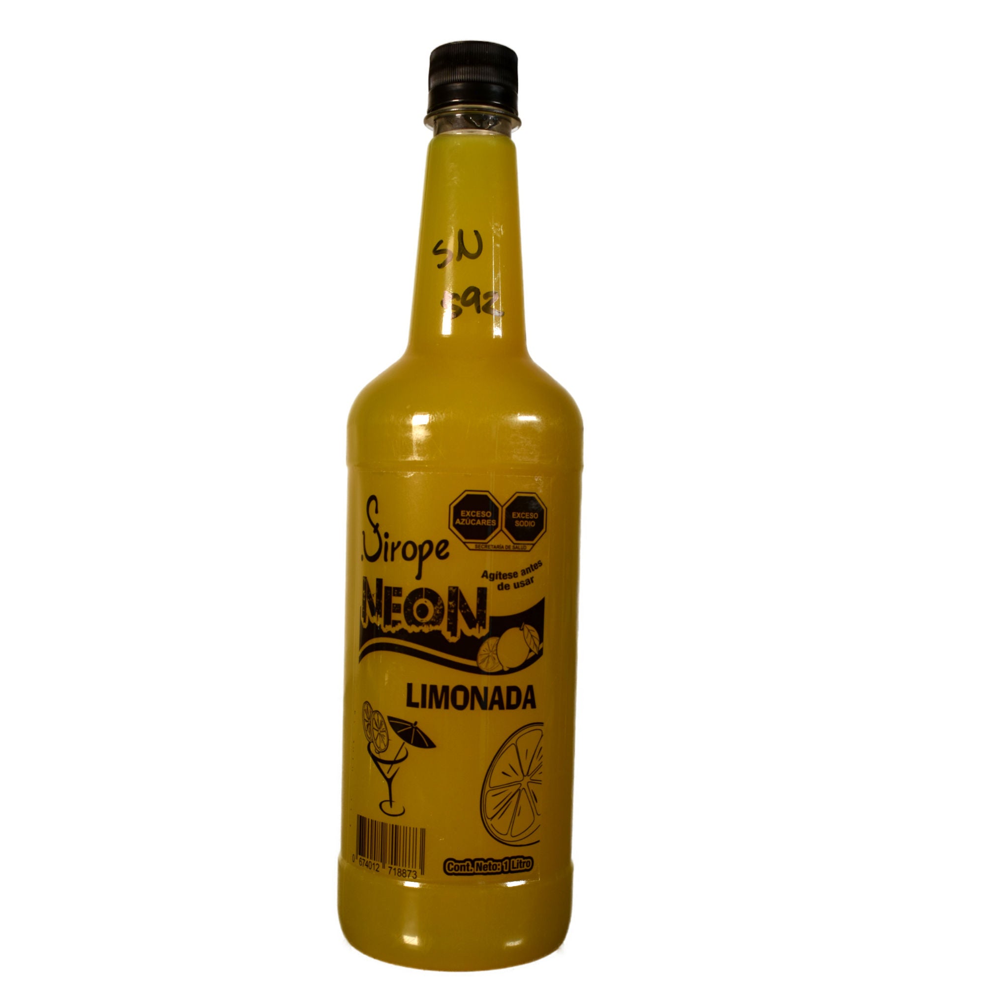 Sirope Neon Limonada 1L – Jarabe Brillante para Bebidas Modernas y Coctelería