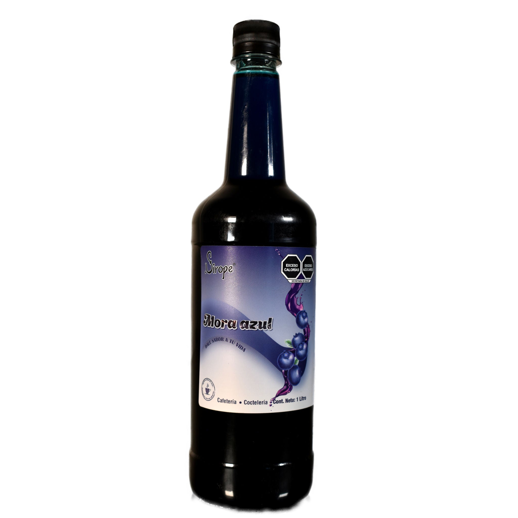 Sirope Mora Azul 1L – Jarabe Intenso para Coctelería y Bebidas Creativas