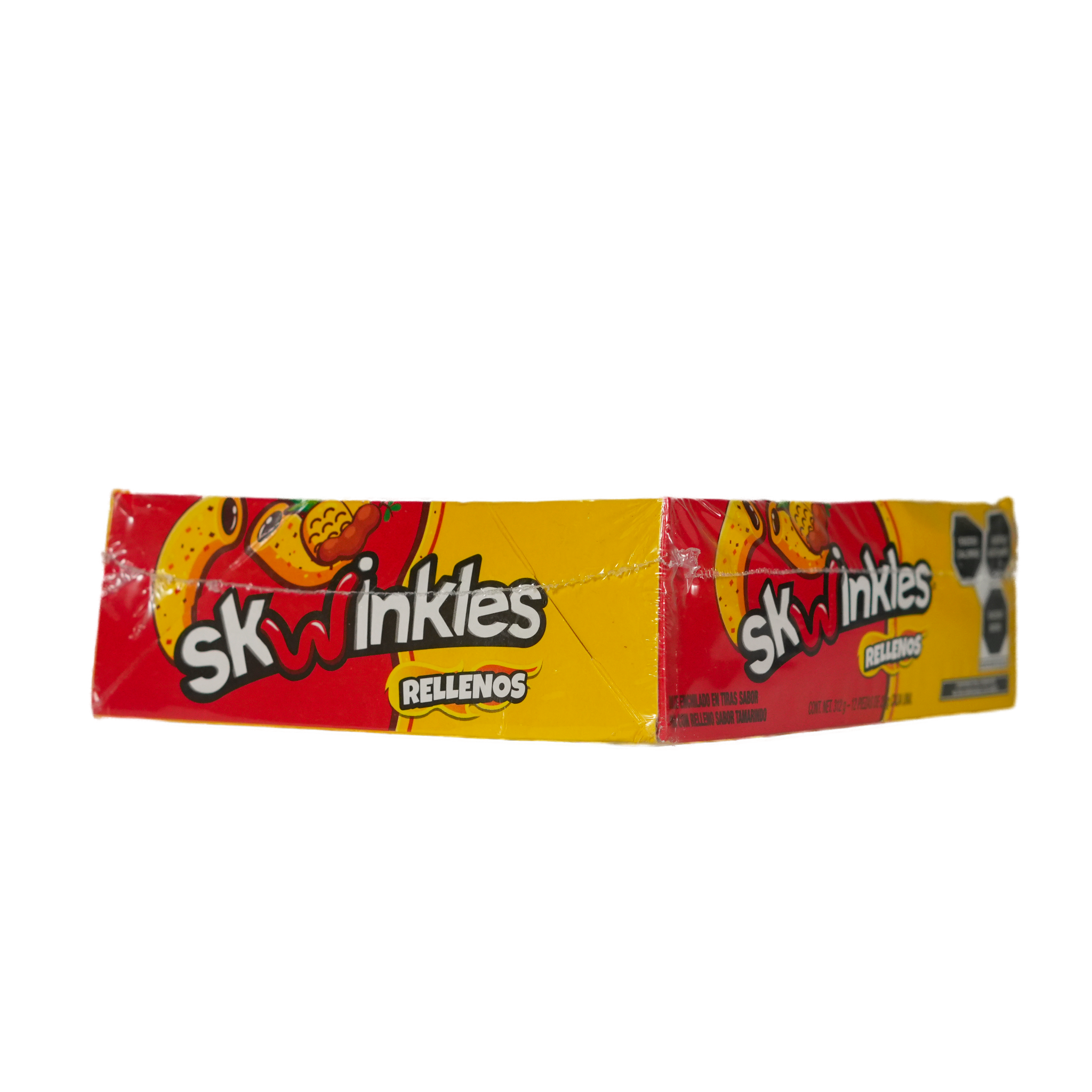 Lucas Skwinkles Rellenos de Piña - Caja de 12 Piezas
