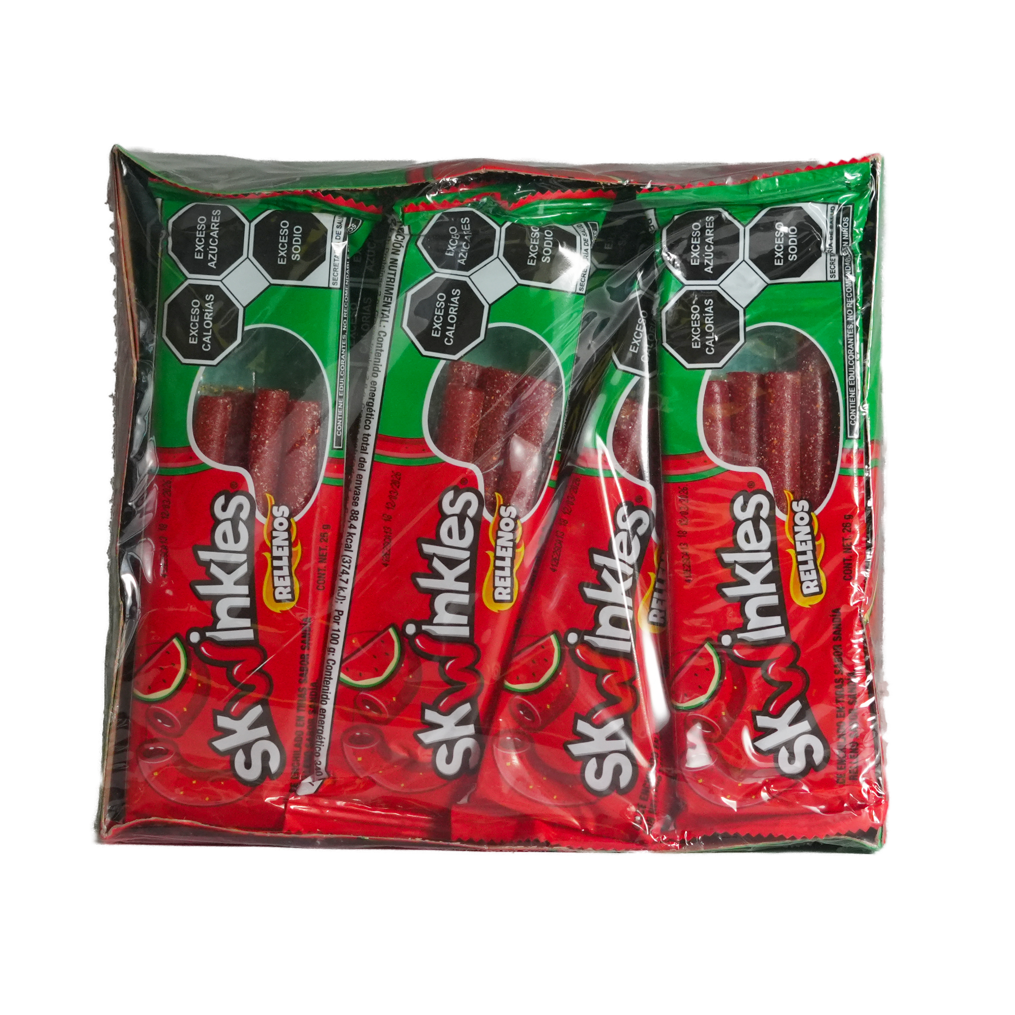 Lucas Skwinkles Rellenos de Sandía - Caja de 12 Piezas