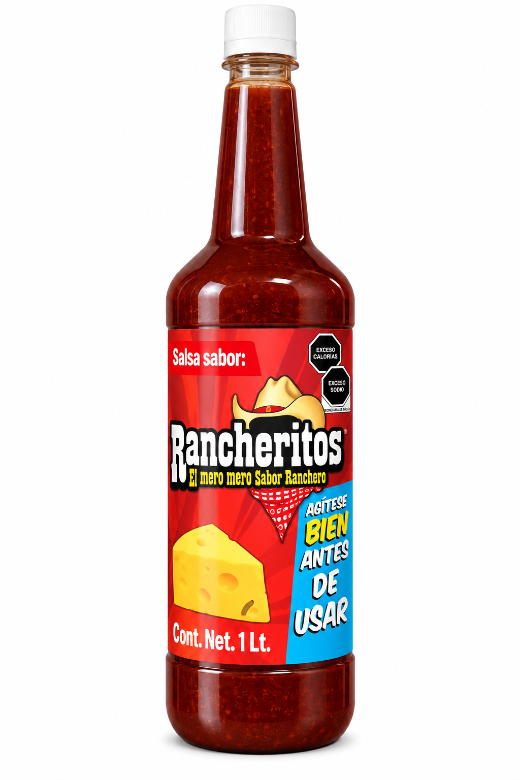 Salsas Locas Para Snacks y Botanas 1L