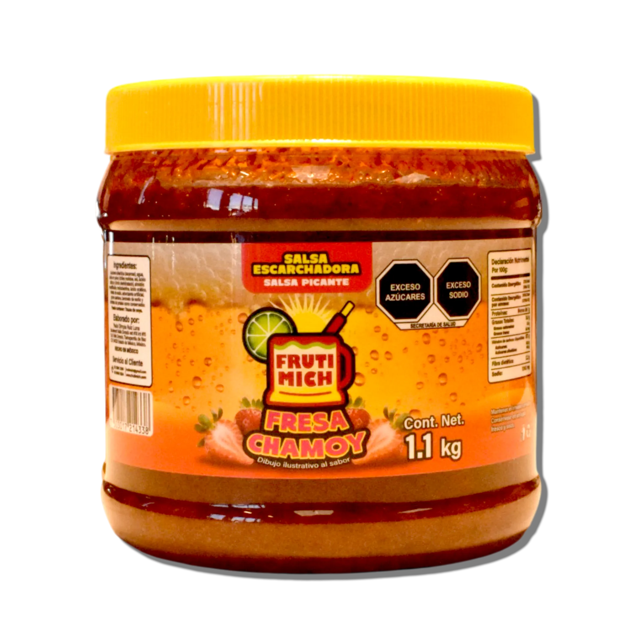 Fruti Mich - Salsa para Micheladas - Variedad de Sabores Bote de 1.1 Kg