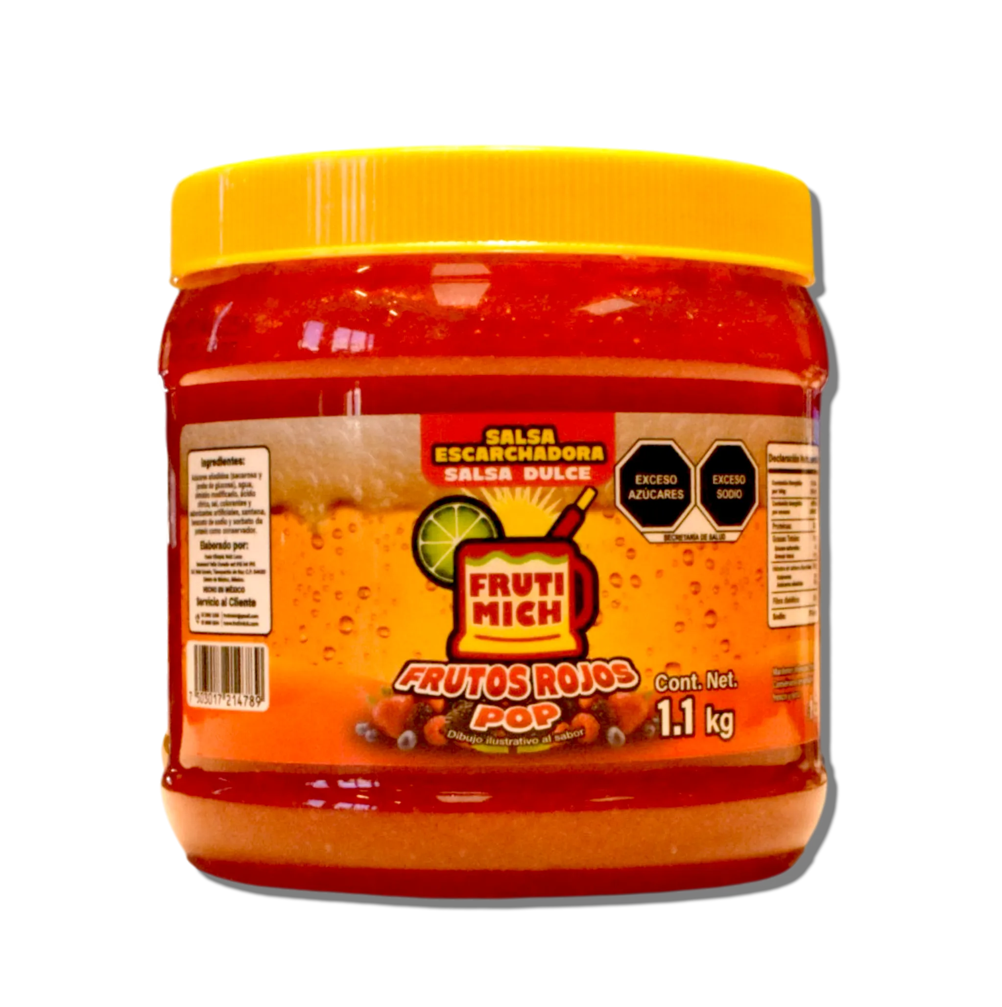 Fruti Mich - Salsa para Micheladas - Variedad de Sabores Bote de 1.1 Kg