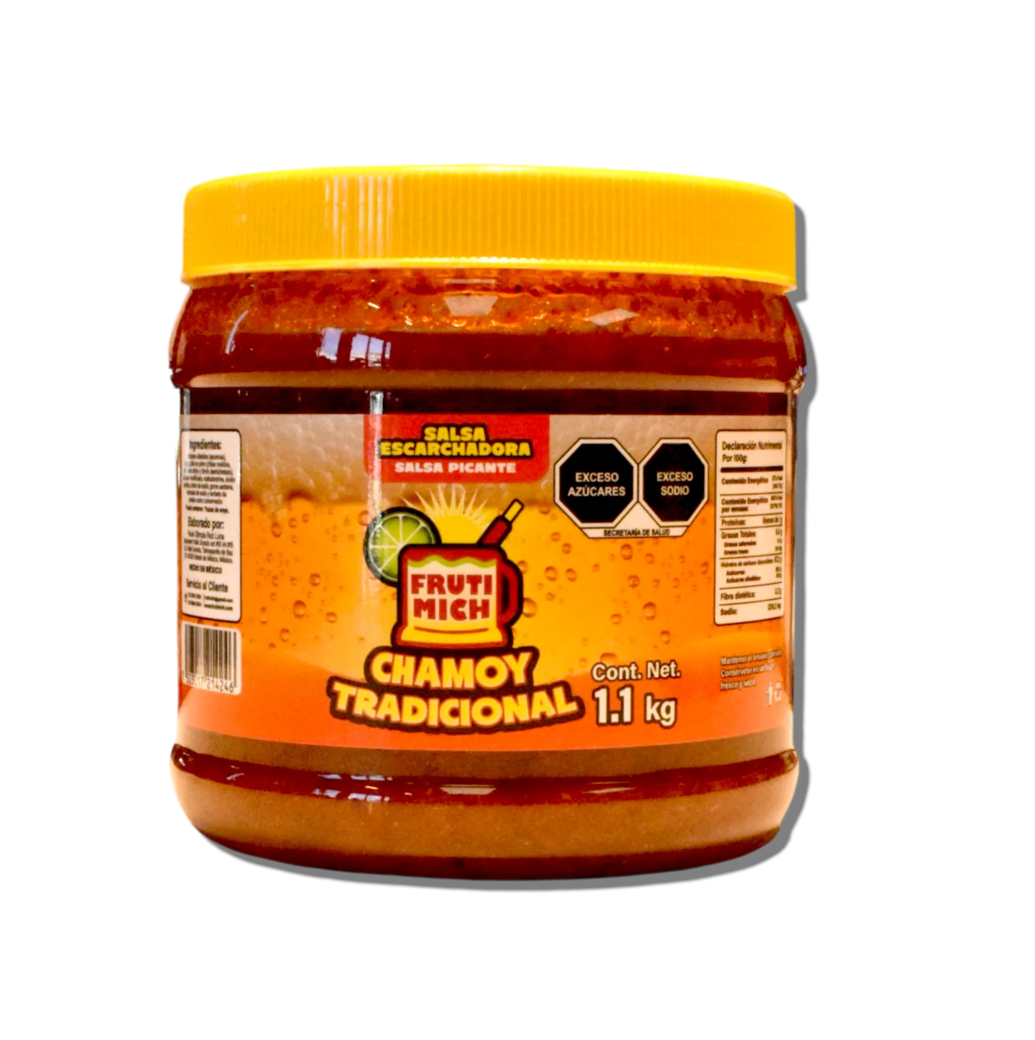 Fruti Mich - Salsa para Micheladas - Variedad de Sabores Bote de 1.1 Kg