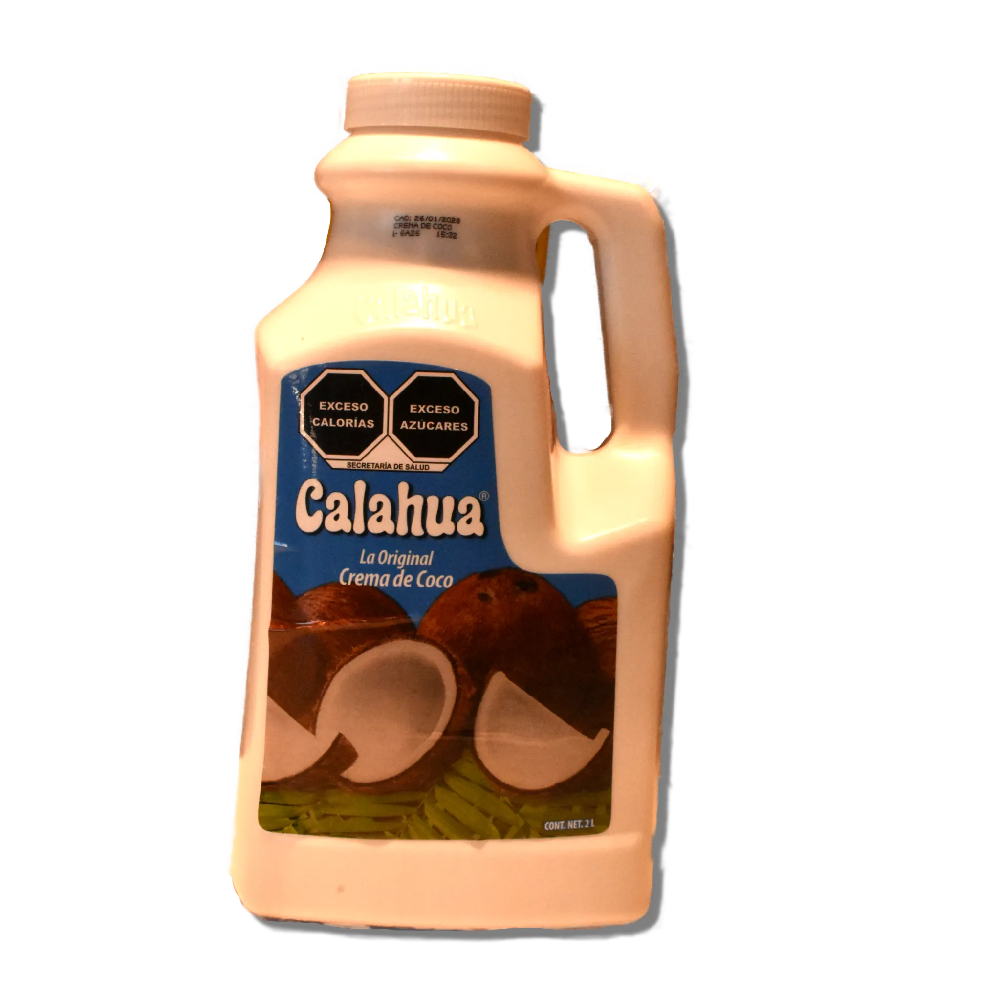Calahua Crema de Coco 2L y 1L México