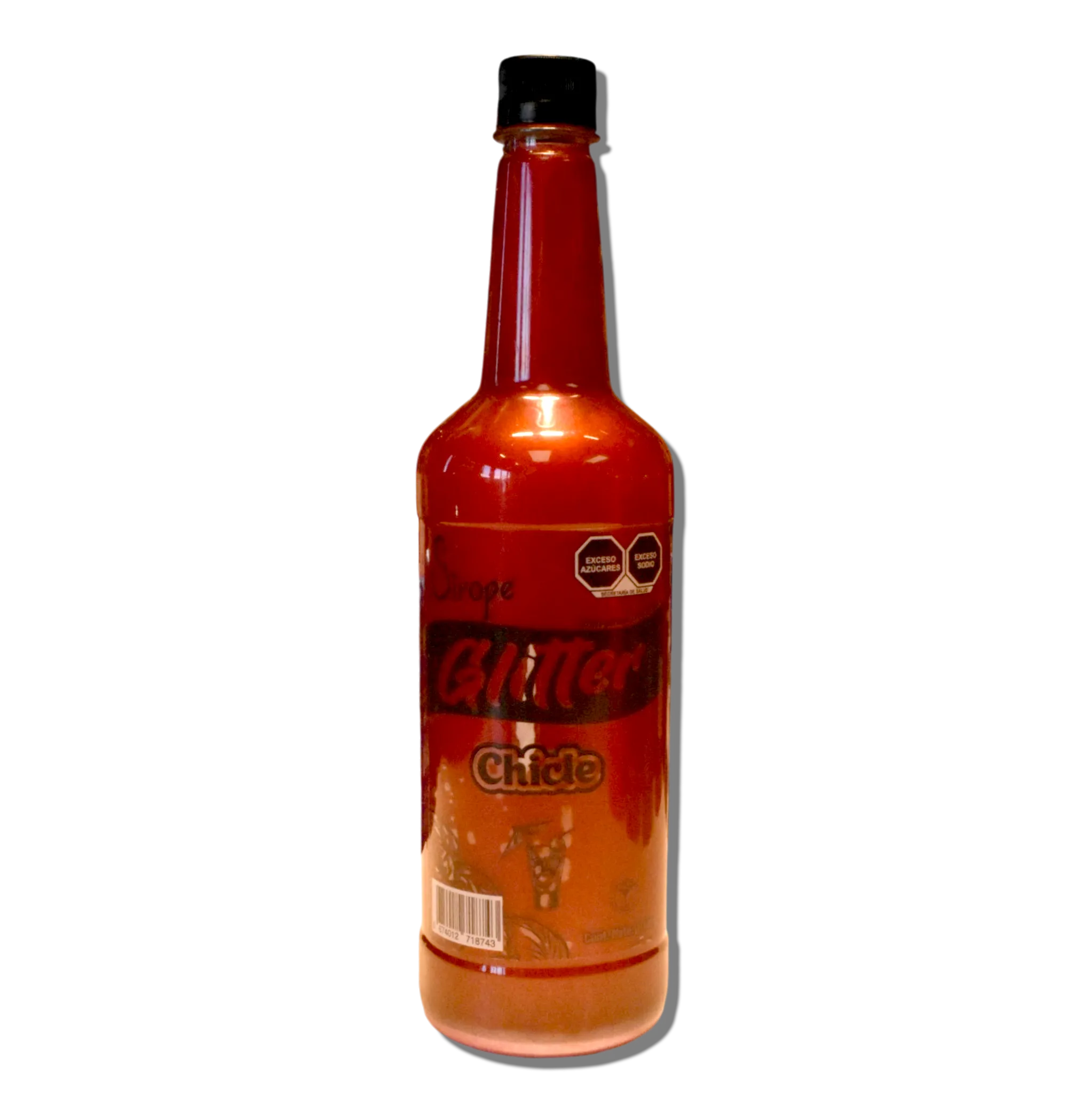 Sirope Glitter 1L – Jarabe con Brillo para Coctelería y Bebidas Creativas