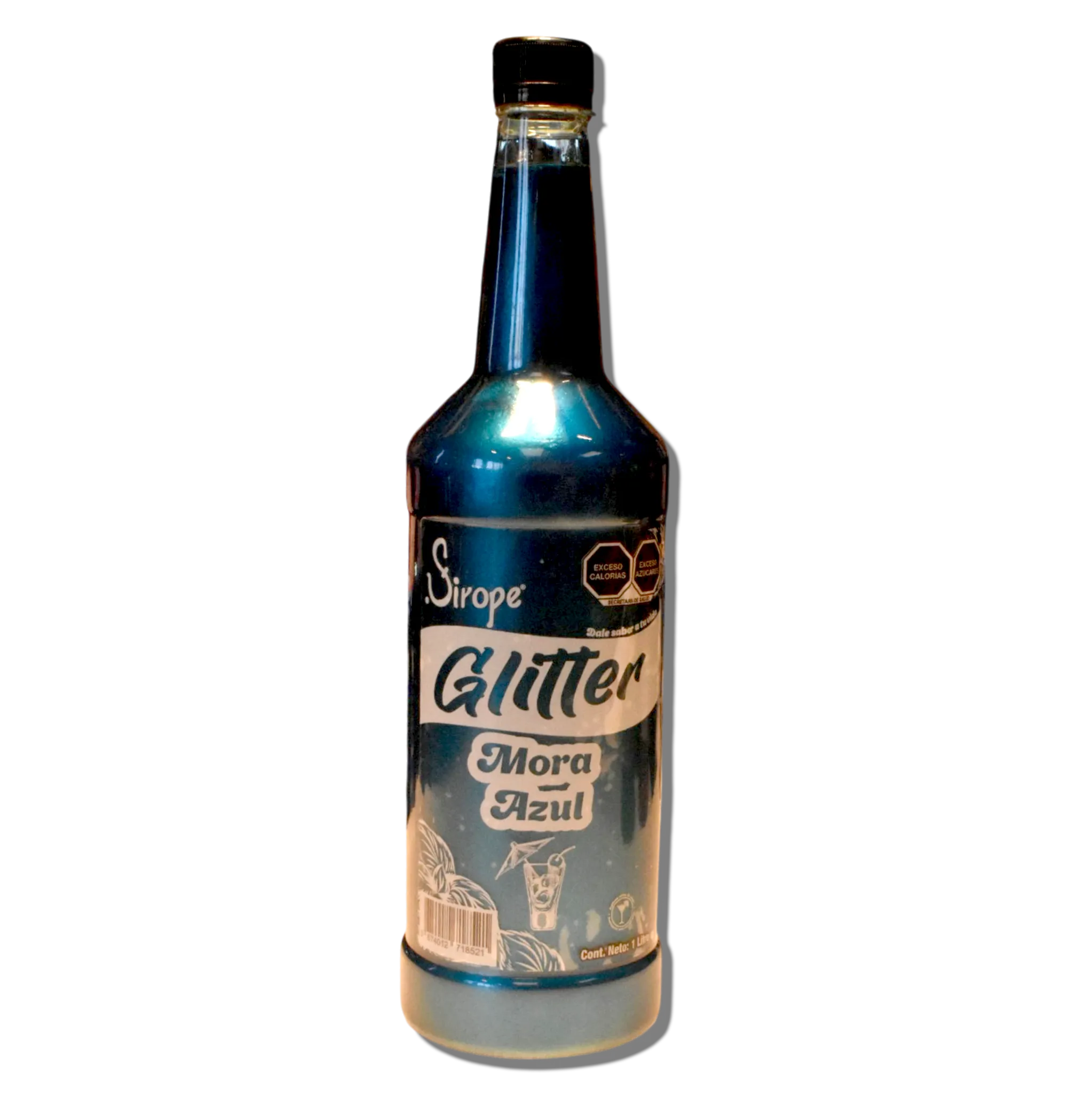 Sirope Glitter 1L – Jarabe con Brillo para Coctelería y Bebidas Creativas