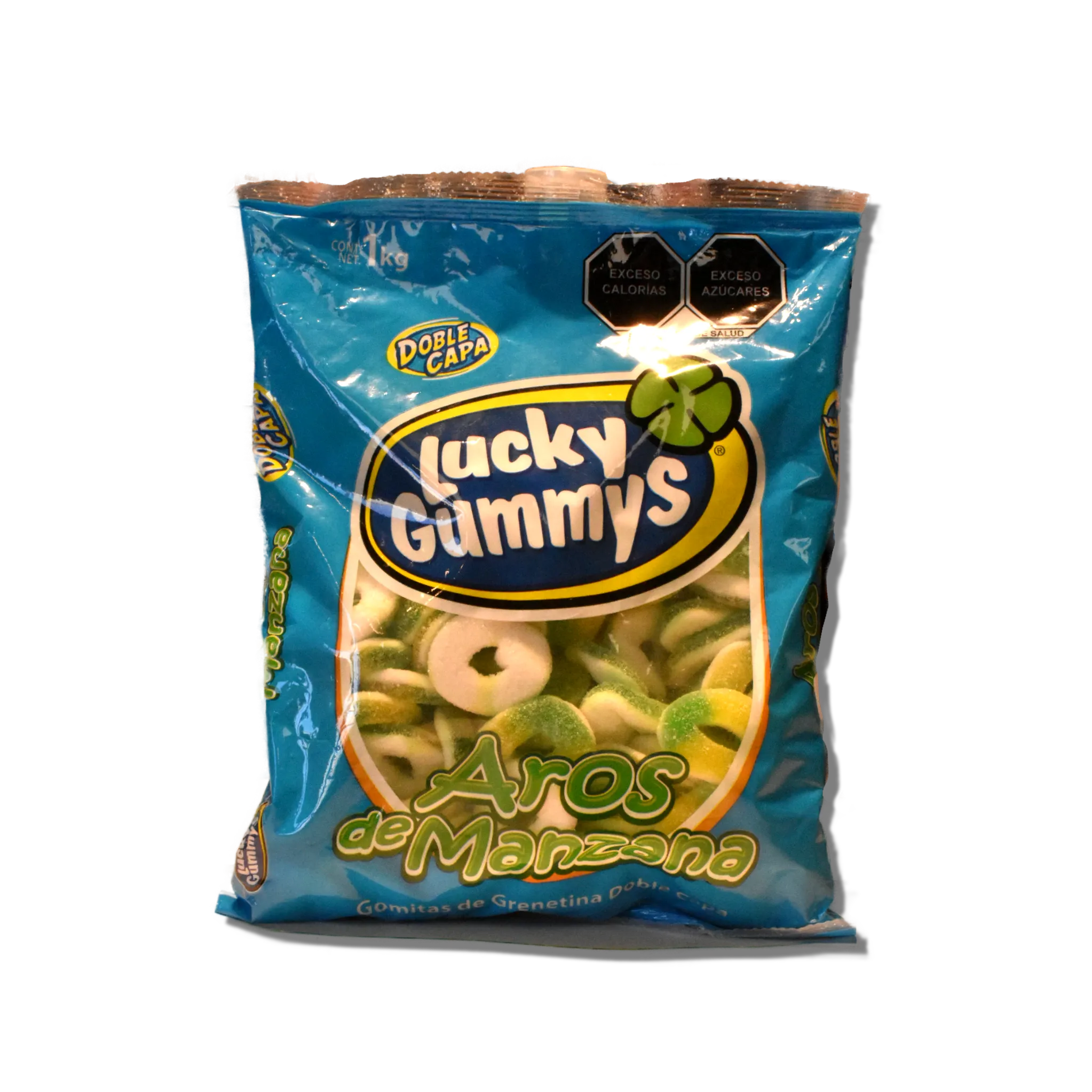Aros de Manzana Lucky Gummys 1 kg Gomitas Enchiladas