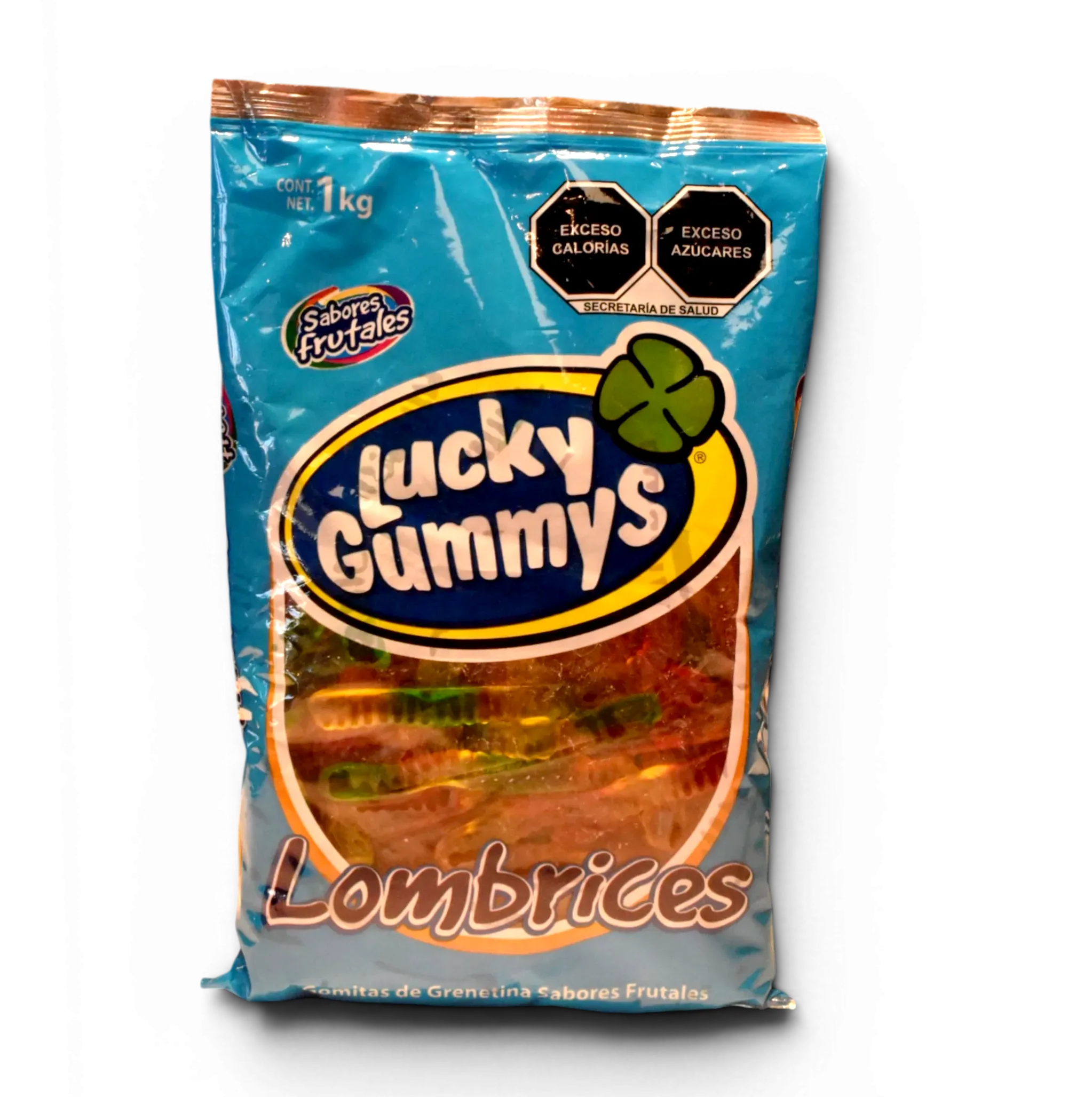 Lombriz Lucky Gummys 1Kg Gomitas Dulces Surtidas