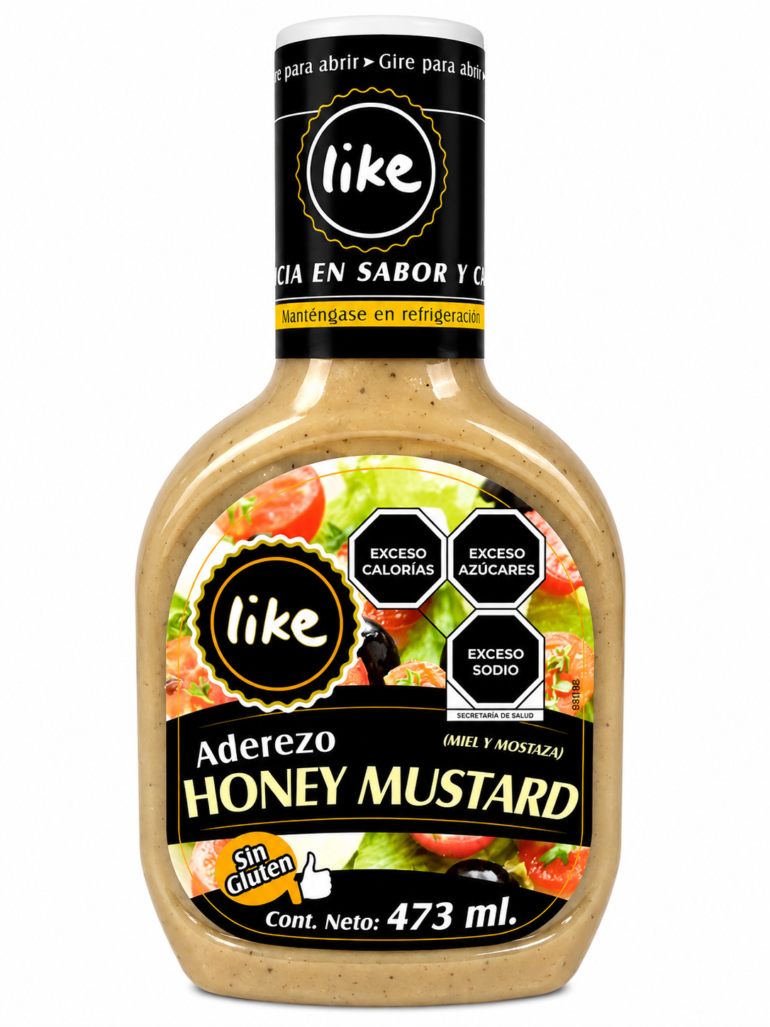 Aderezo Honey Mustard Like 3.79L y 473 ml
