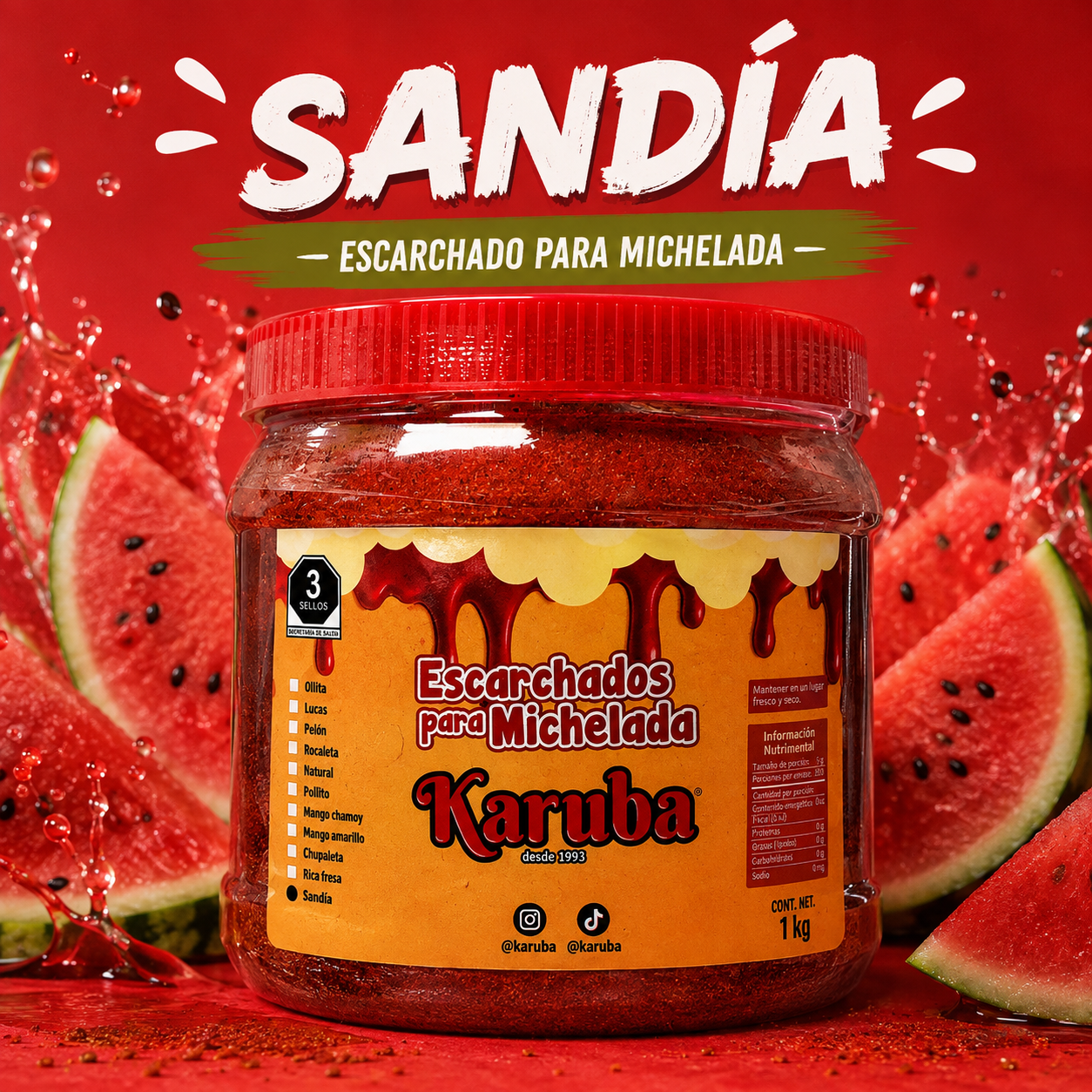 Chamoy P/Michelada Sandía