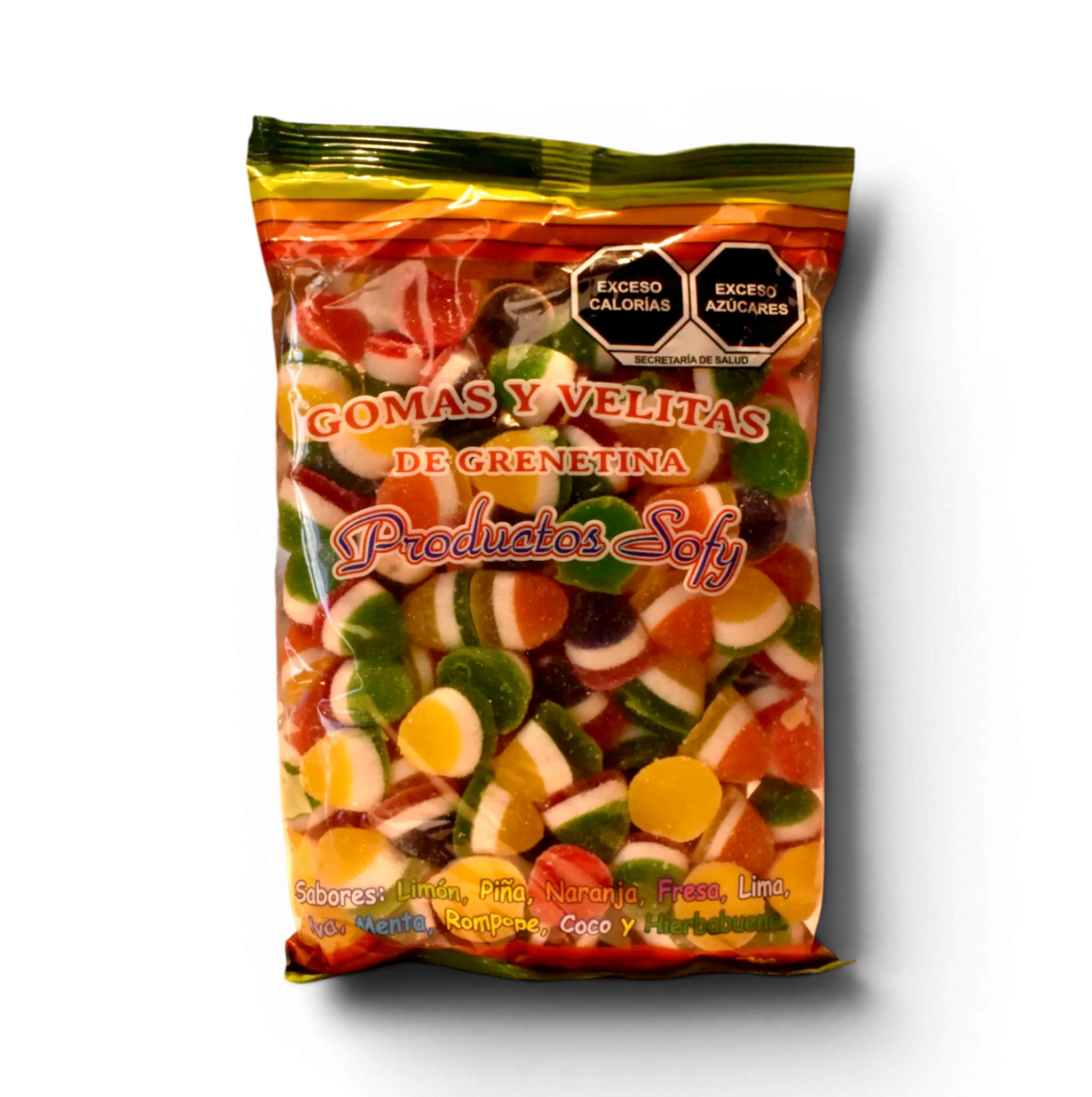 Gomitas Tricolor Sofi 1Kg Dulces Surtidas