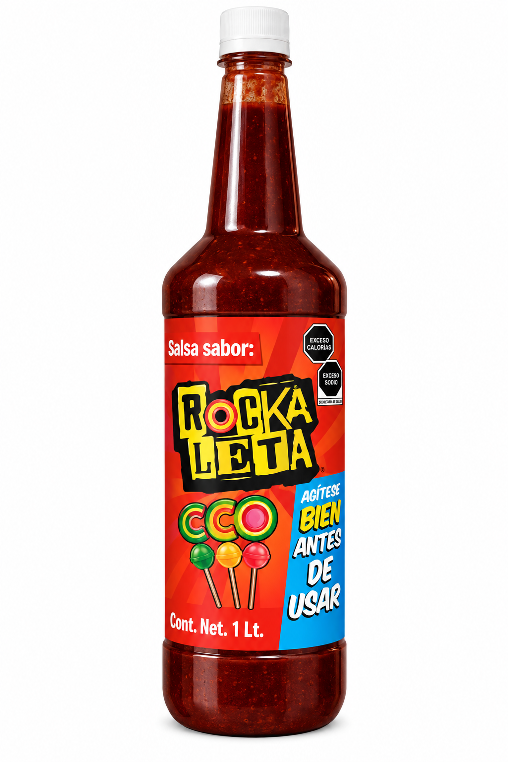 Salsas Locas Para Snacks y Botanas 1L