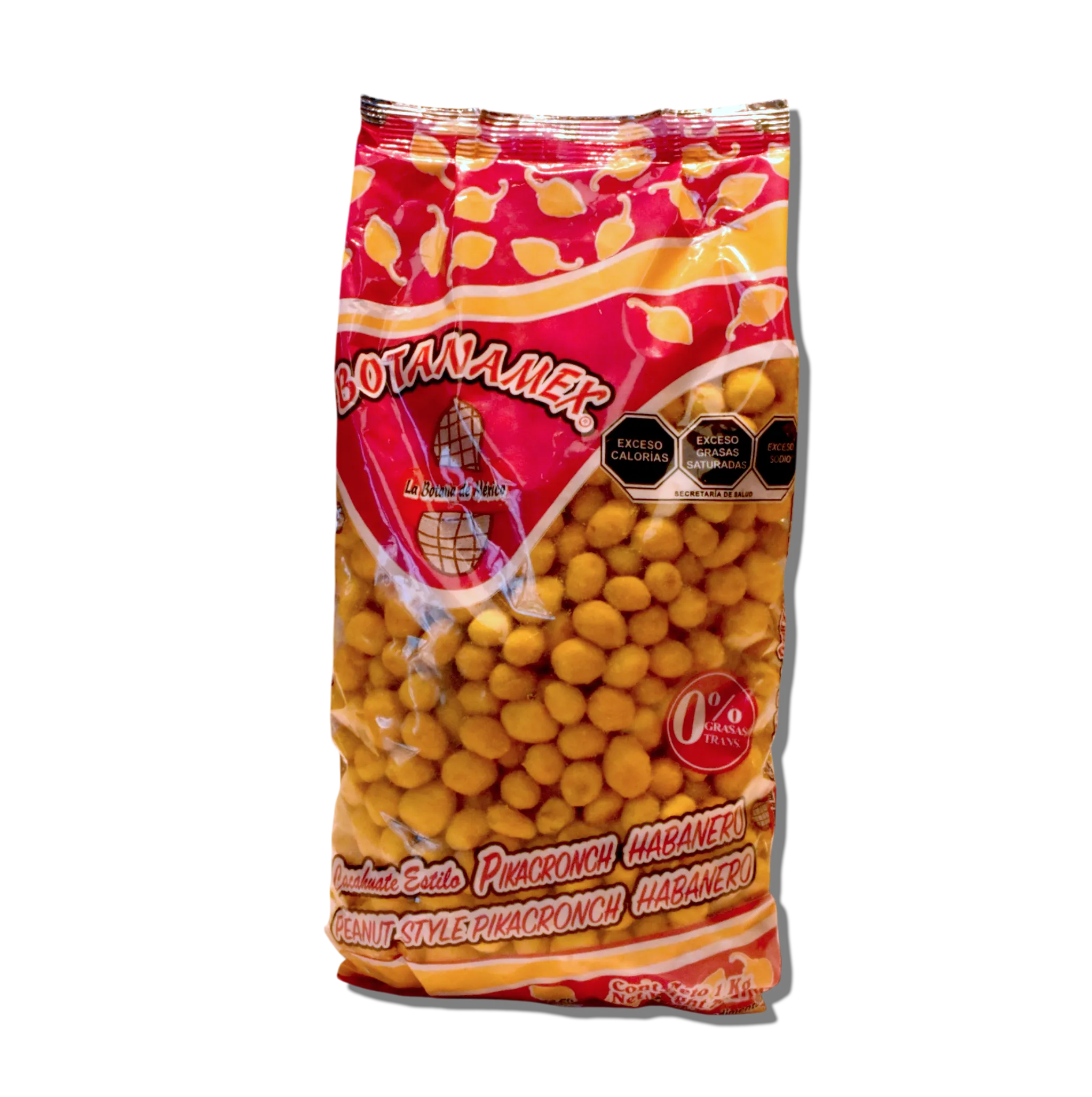 Cacahuates Pikacronch Botanamex 1Kg Sabores México para Snack