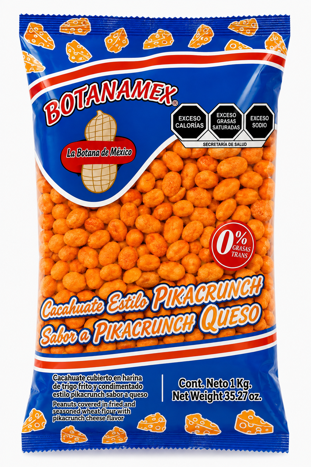 Cacahuates Pikacronch Botanamex 1Kg Sabores