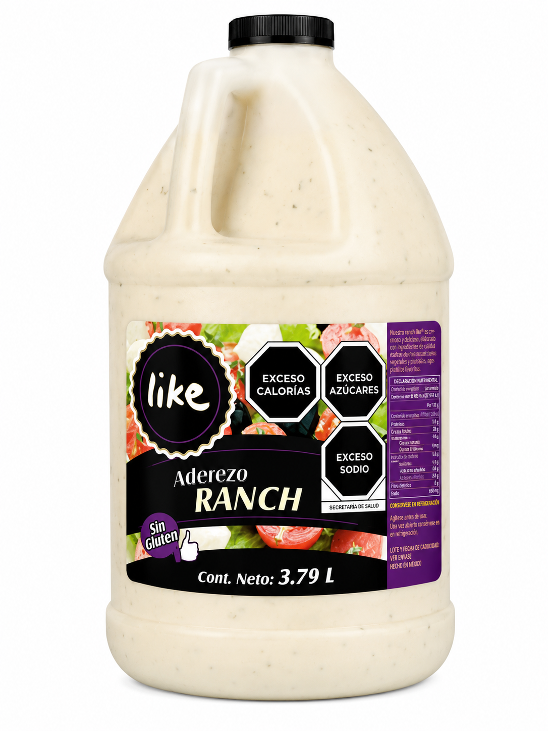 Aderezo Ranch Like 3.79L y 473ml