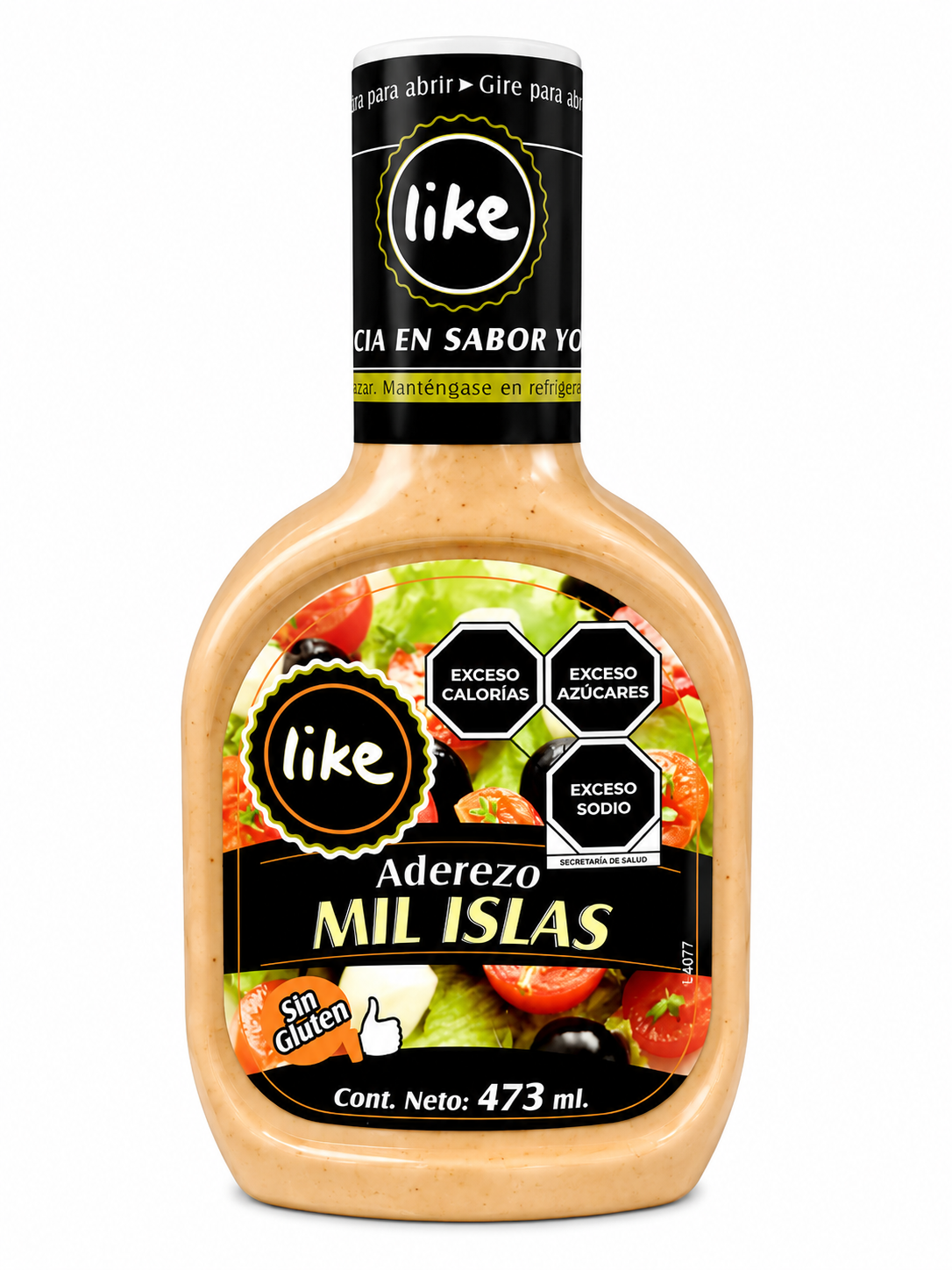 Aderezo Mil Islas Like 3.79L y 473 ml