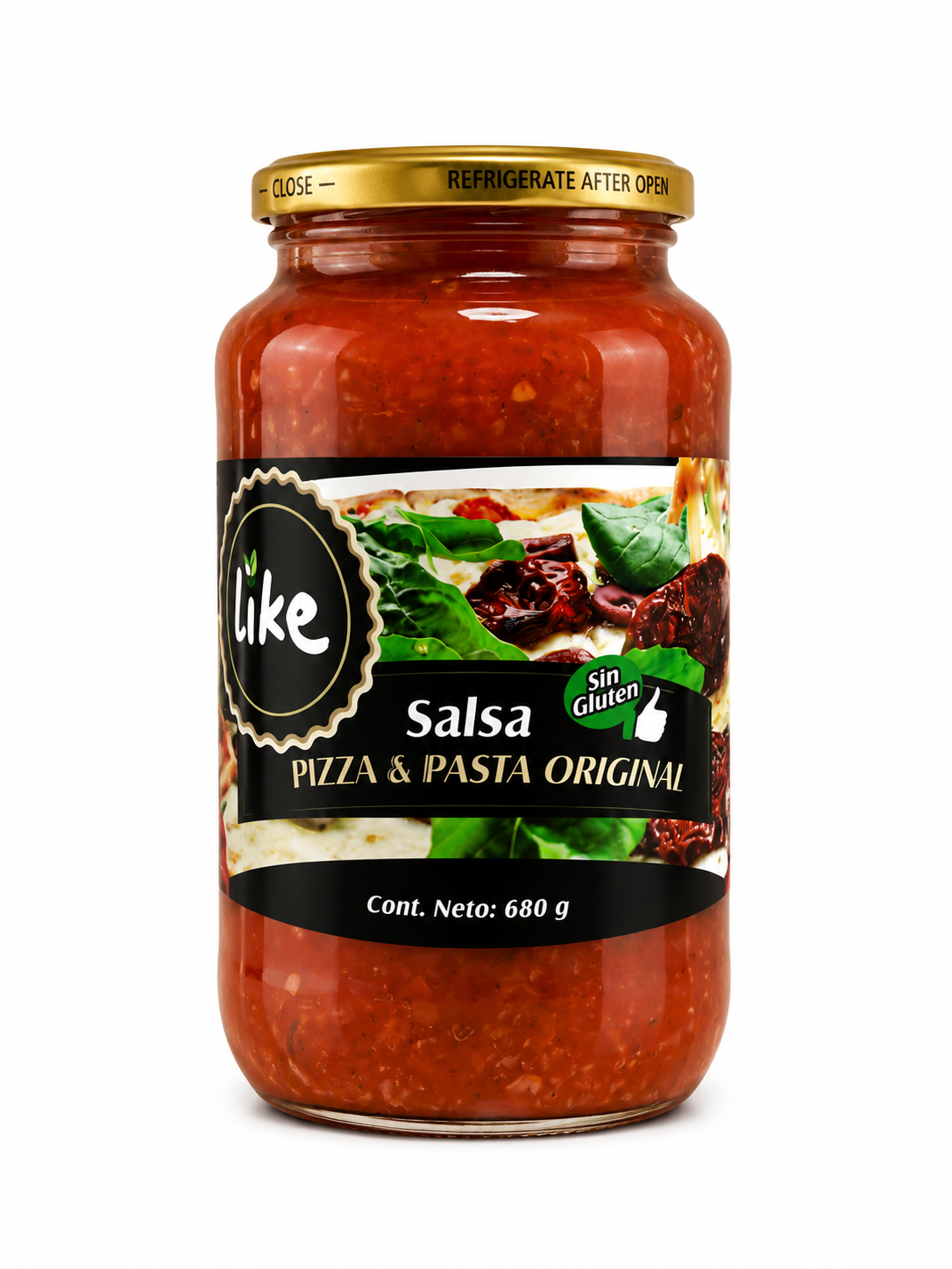 Salsa pizza y pasta Like 680g