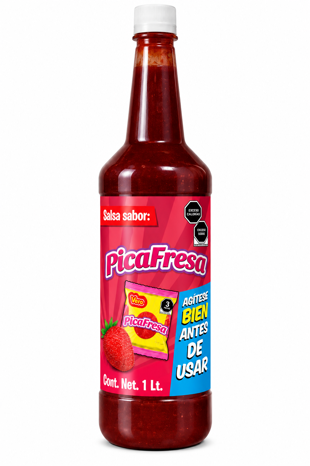 Salsas Locas Para Snacks y Botanas 1L