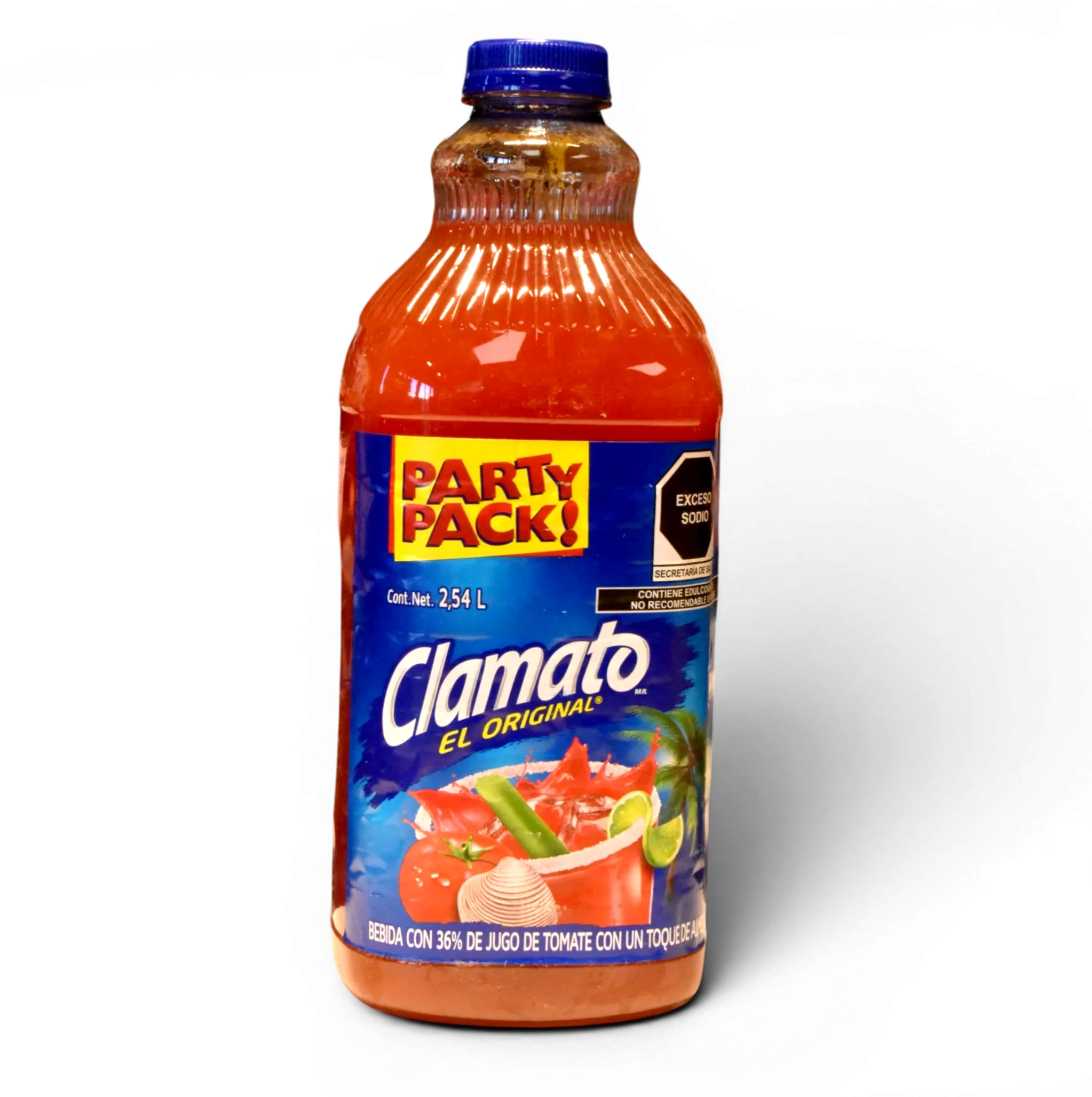Clamato Original 1.89L y 2.54L para Micheladas y Cocteles