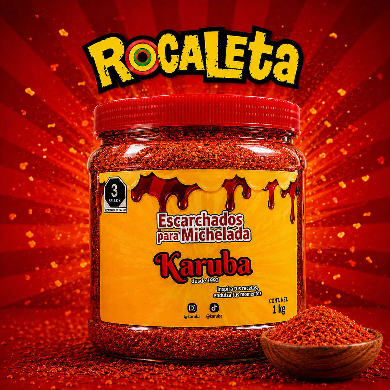 Chamoy P/Michelada Rocaleta