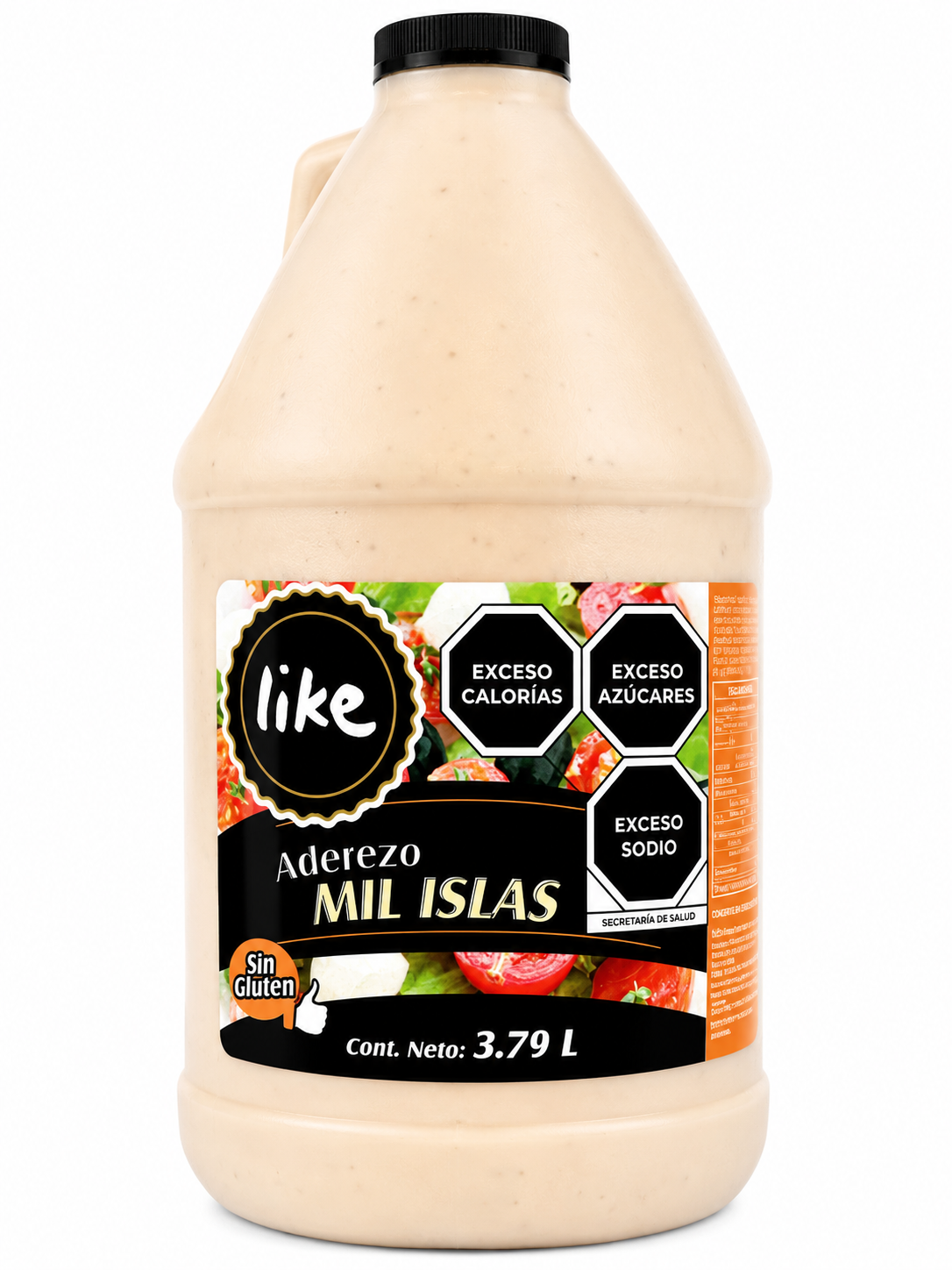 Aderezo Mil Islas Like 3.79L y 473 ml
