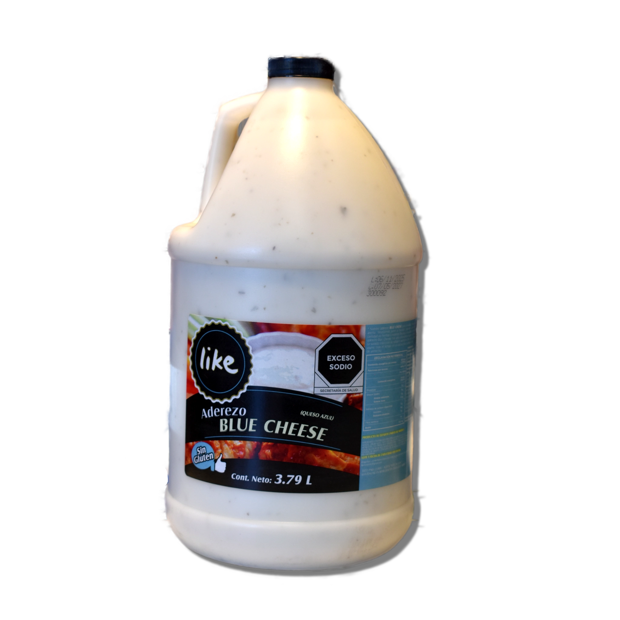 Aderezo Blue Cheese Like 3.79L y 473 ml México
