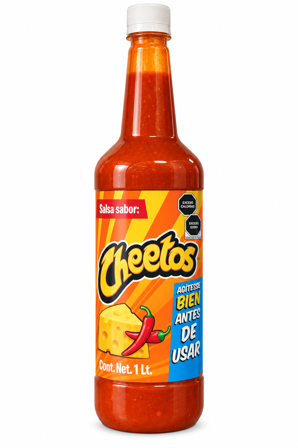 Salsas Locas Para Snacks y Botanas 1L