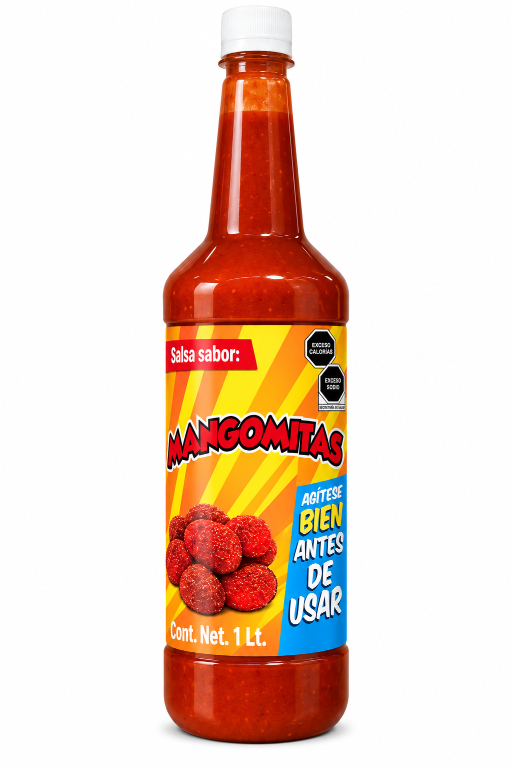 Salsas Locas Para Snacks y Botanas 1L