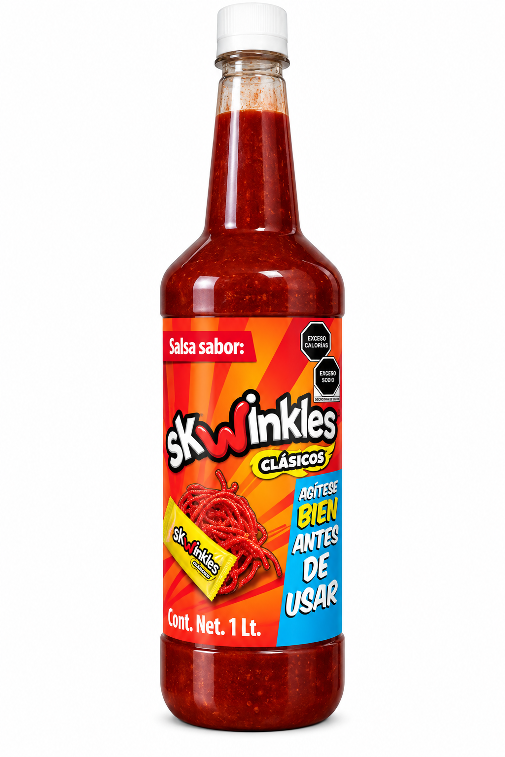 Salsas Locas Para Snacks y Botanas 1L