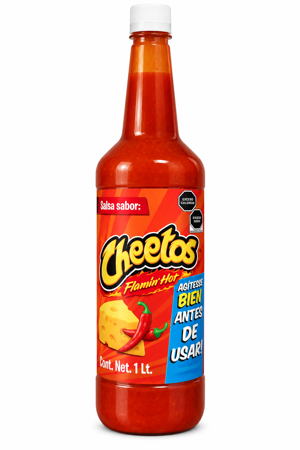 Salsas Locas Para Snacks y Botanas 1L