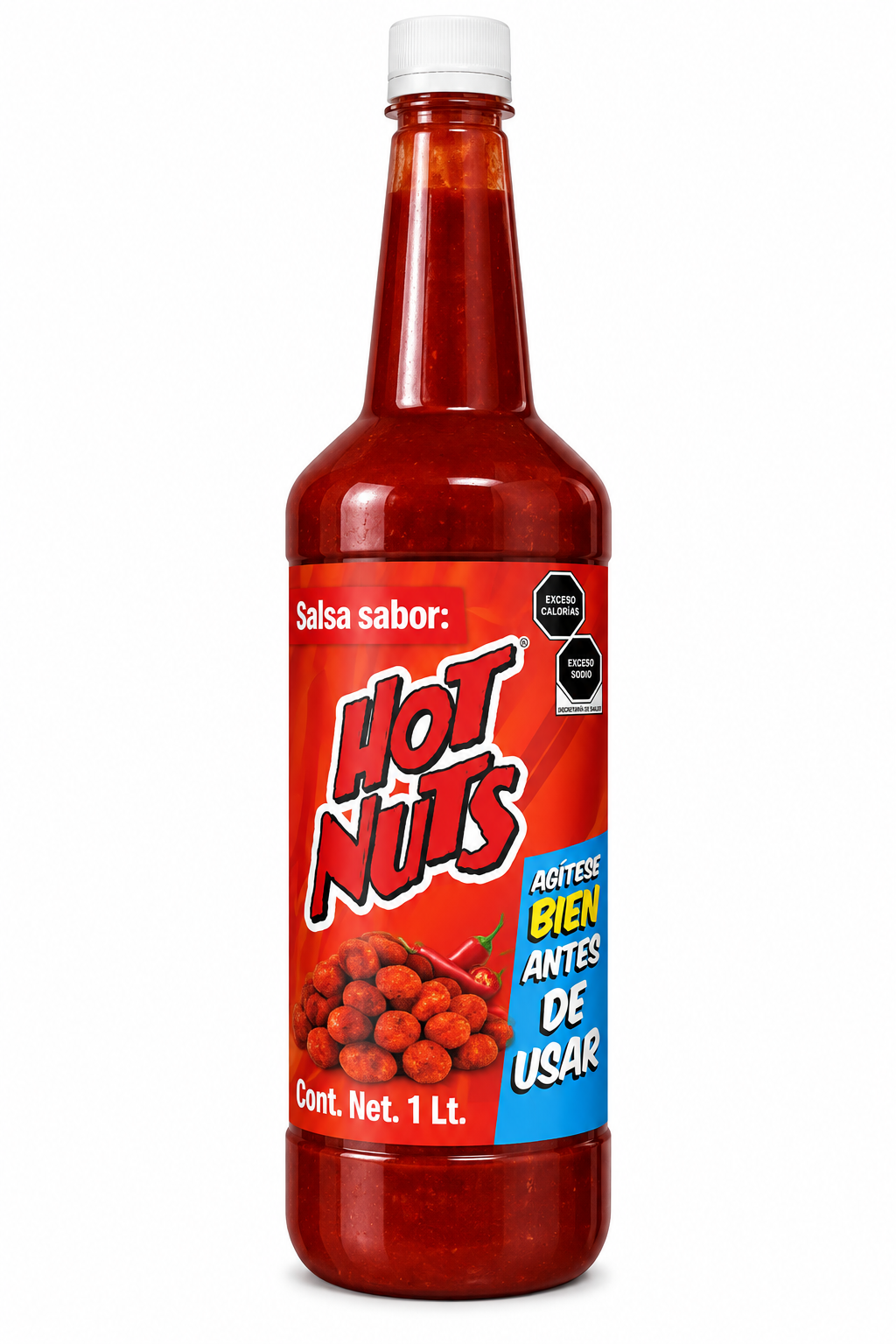 Salsas Locas Para Snacks y Botanas 1L