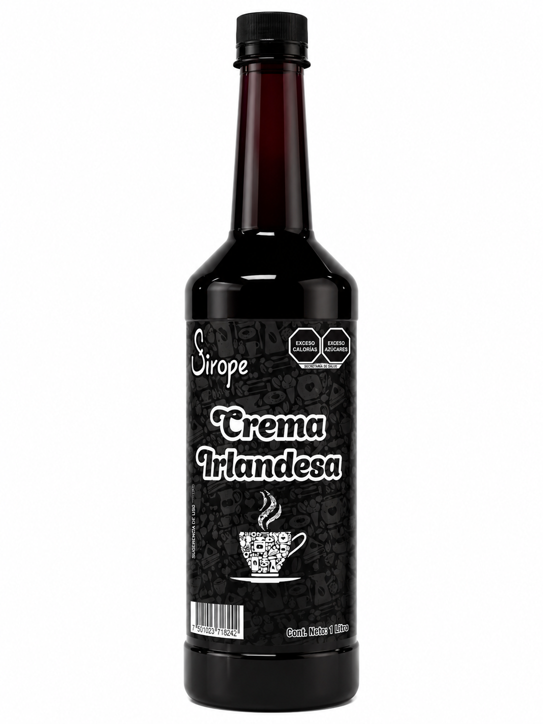 Sirope Cafeteria 1L – Jarabe Endulzante para Coctelería y Bebidas Preparadas
