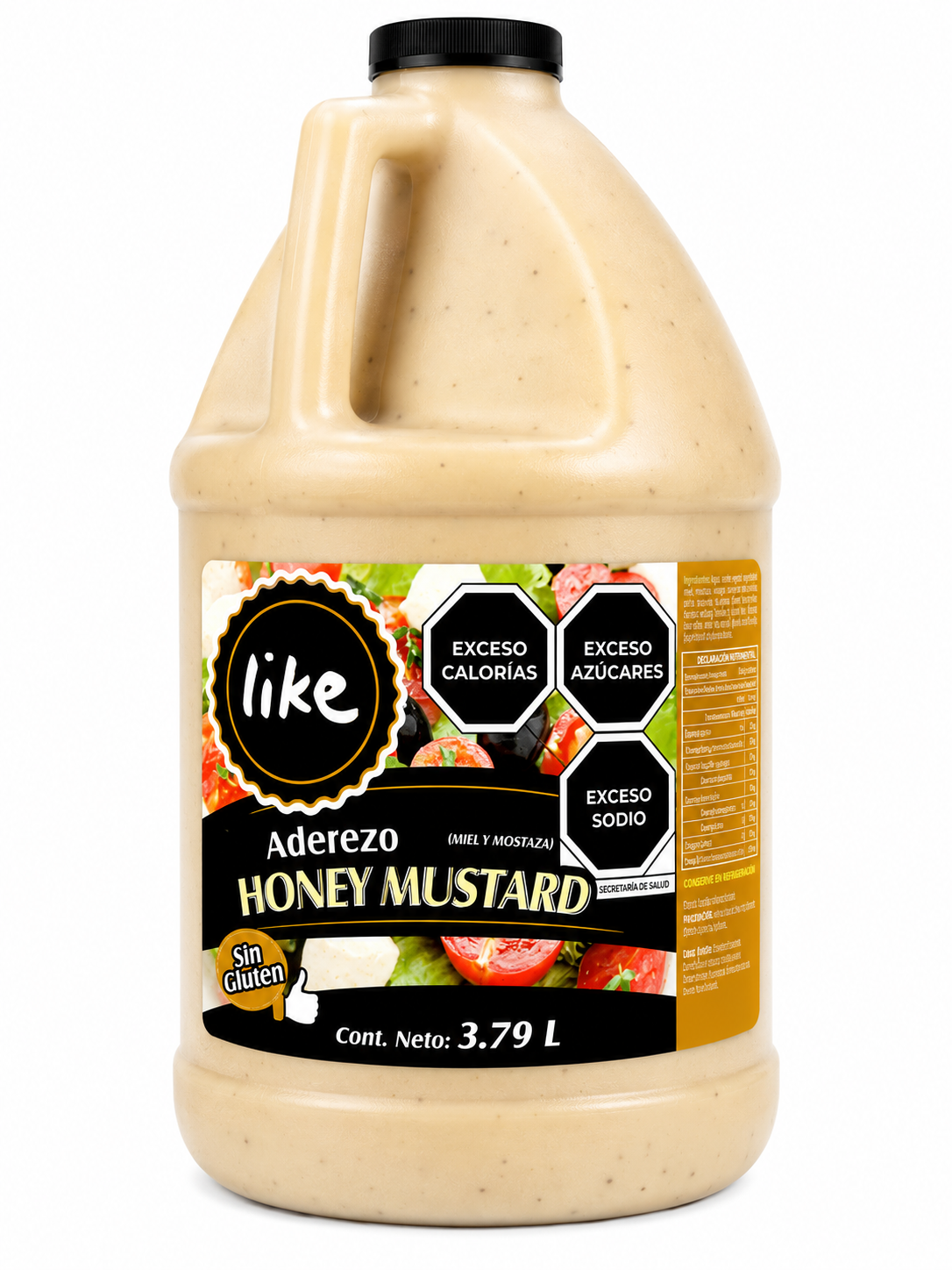 Aderezo Honey Mustard Like 3.79L y 473 ml