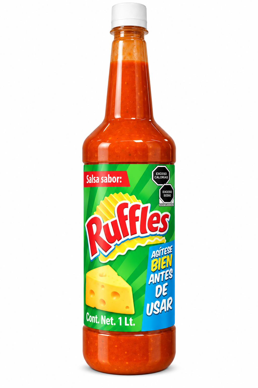 Salsas Locas Para Snacks y Botanas 1L