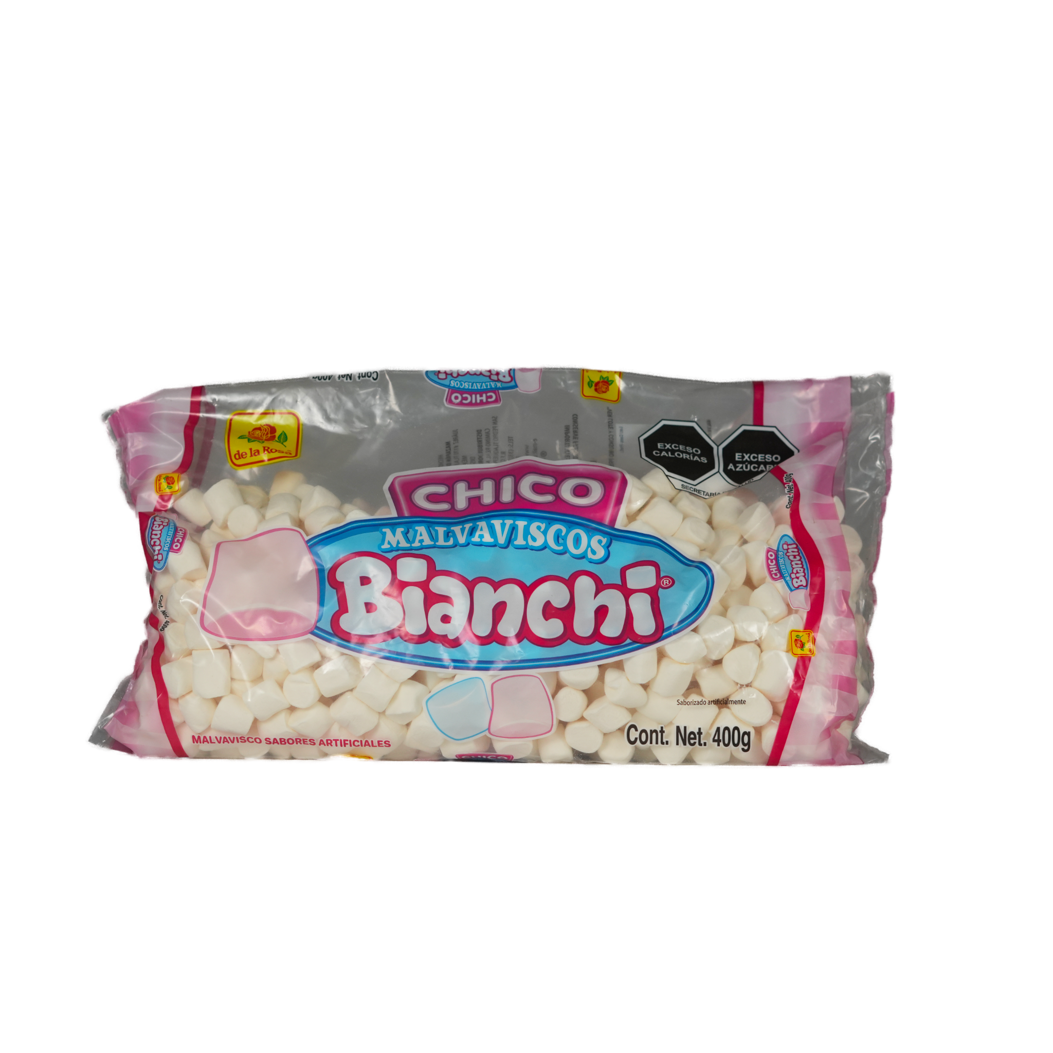 Malvaviscos Bianchi Variado/Azul/Blanco Chicos - De La Rosa - Bolsa de 400g