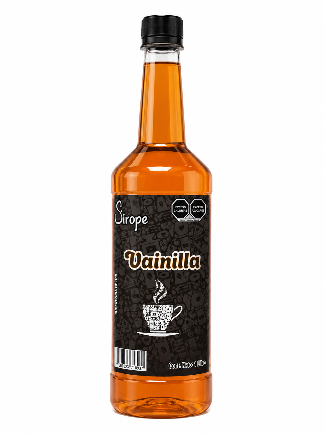 Sirope Cafeteria 1L – Jarabe Endulzante para Coctelería y Bebidas Preparadas