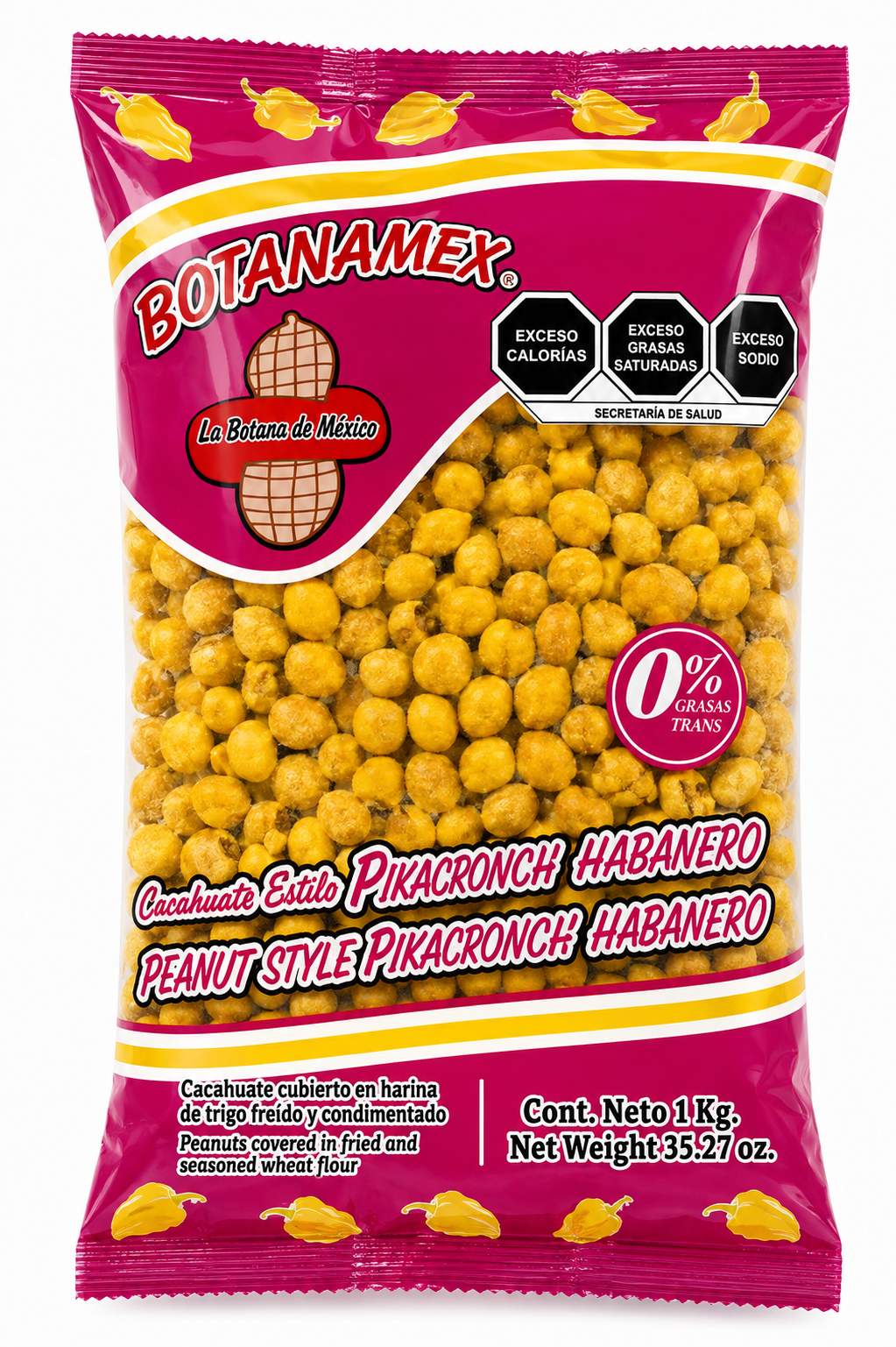 Cacahuates Pikacronch Botanamex 1Kg Sabores