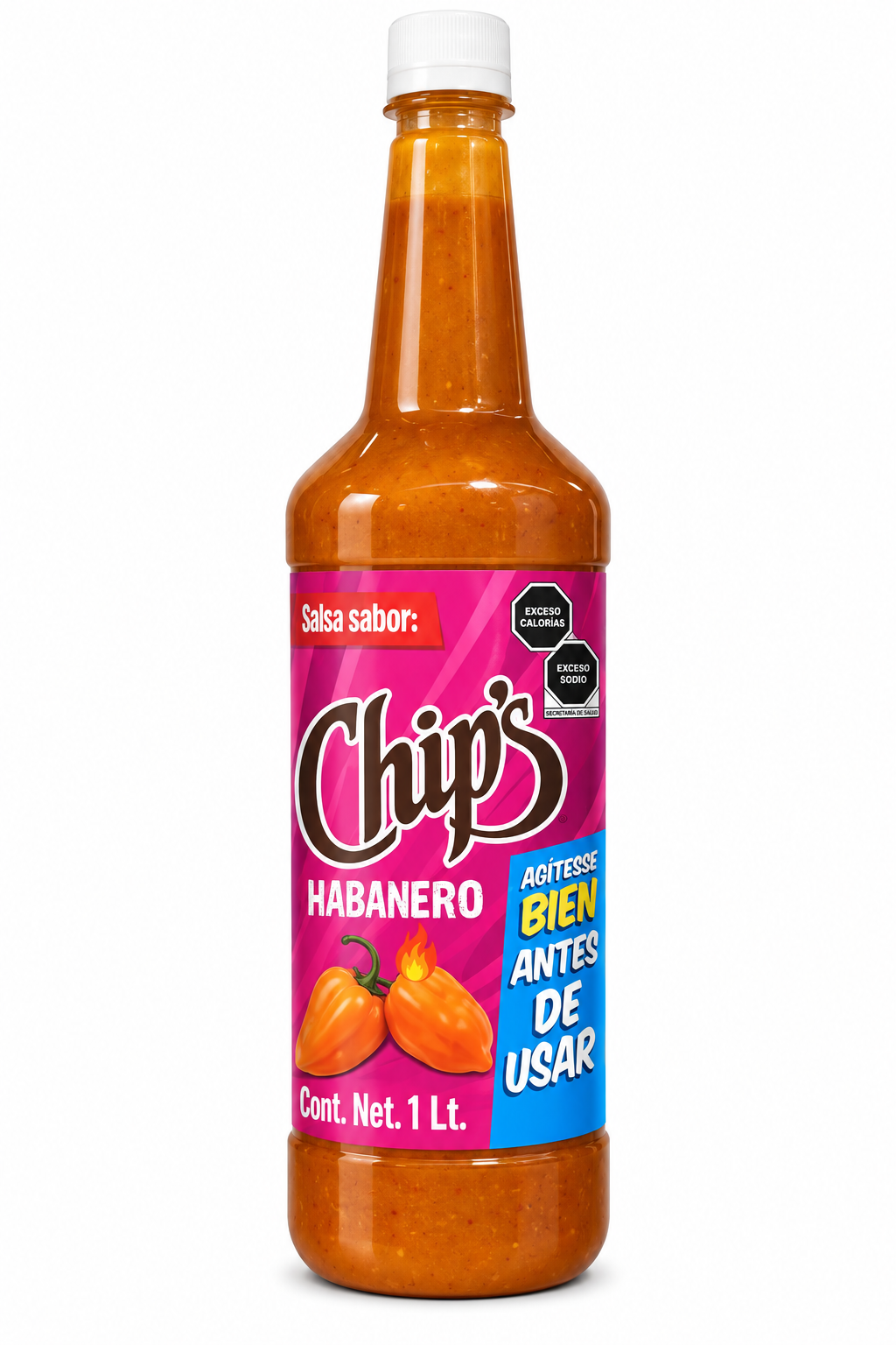 Salsas Locas Para Snacks y Botanas 1L