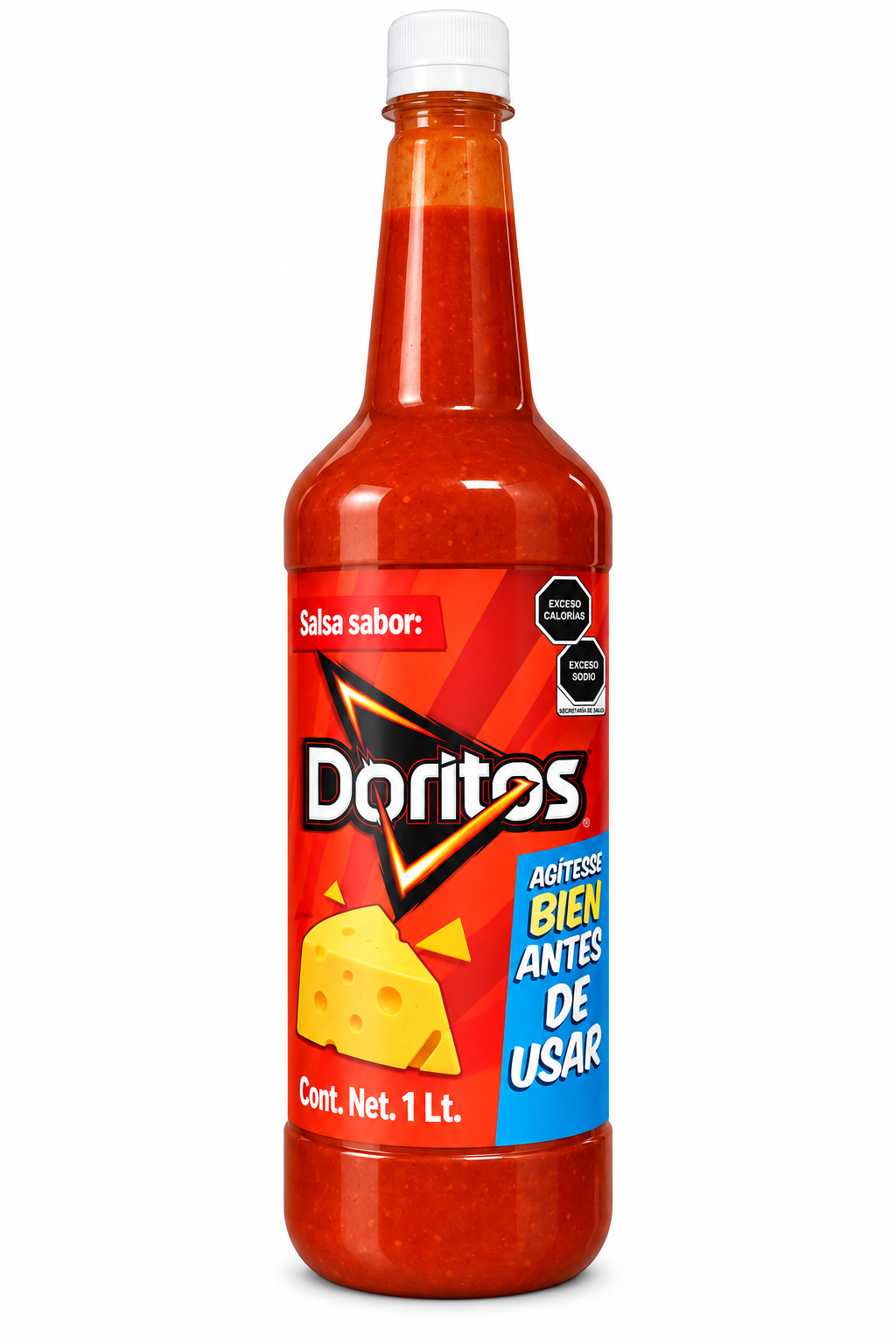 Salsas Locas Para Snacks y Botanas 1L