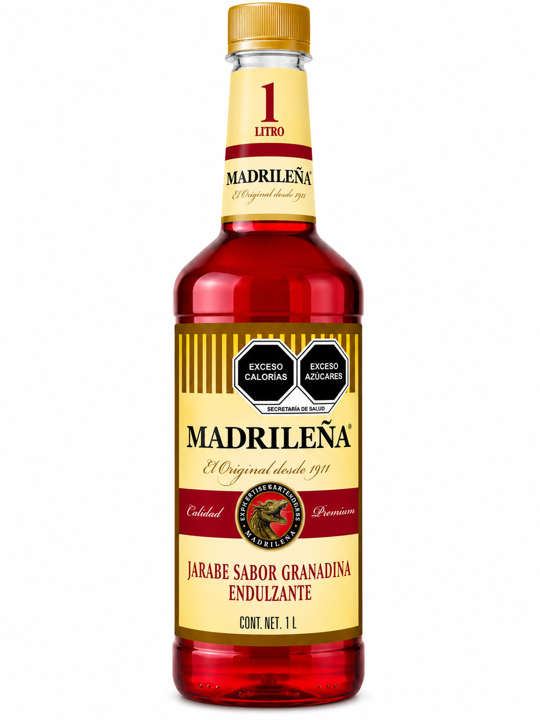 Jarabe Endulzantes para Bebidas Madrileña 1 Litro