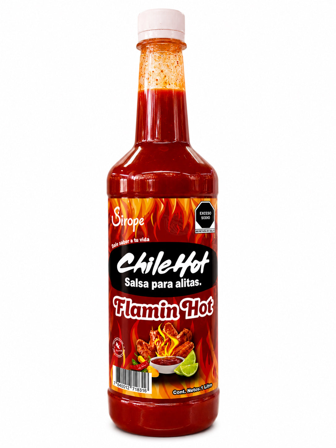 Sirope Chile Hot- Salsa para alitas 1L