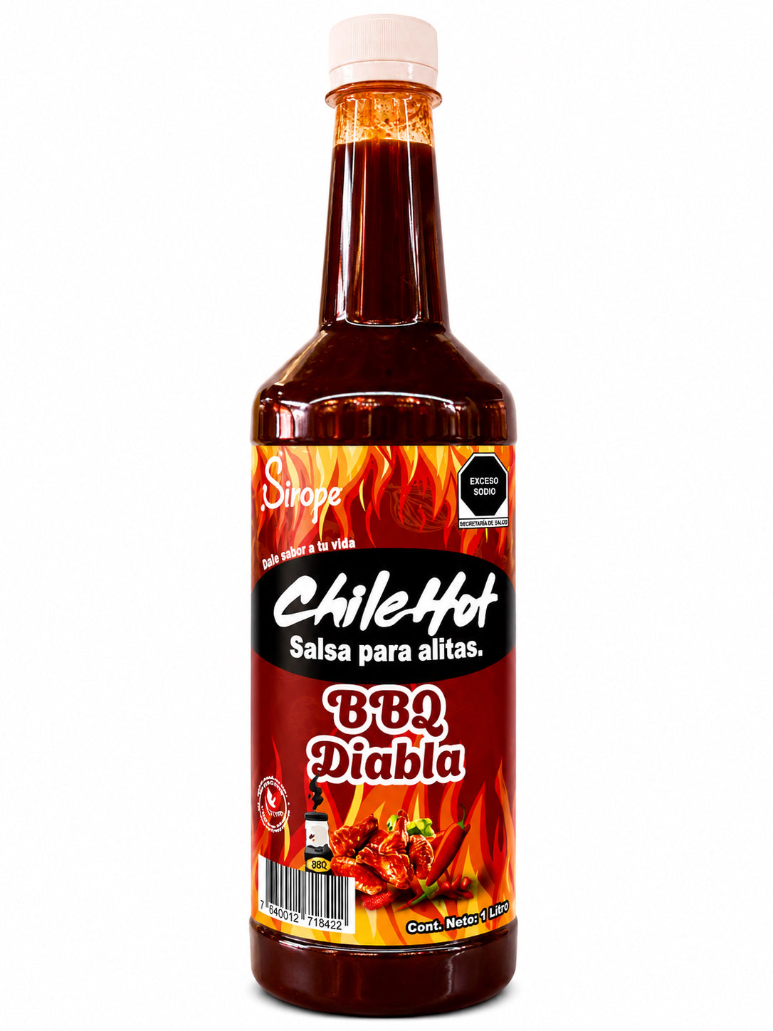 Sirope Chile Hot- Salsa para alitas 1L