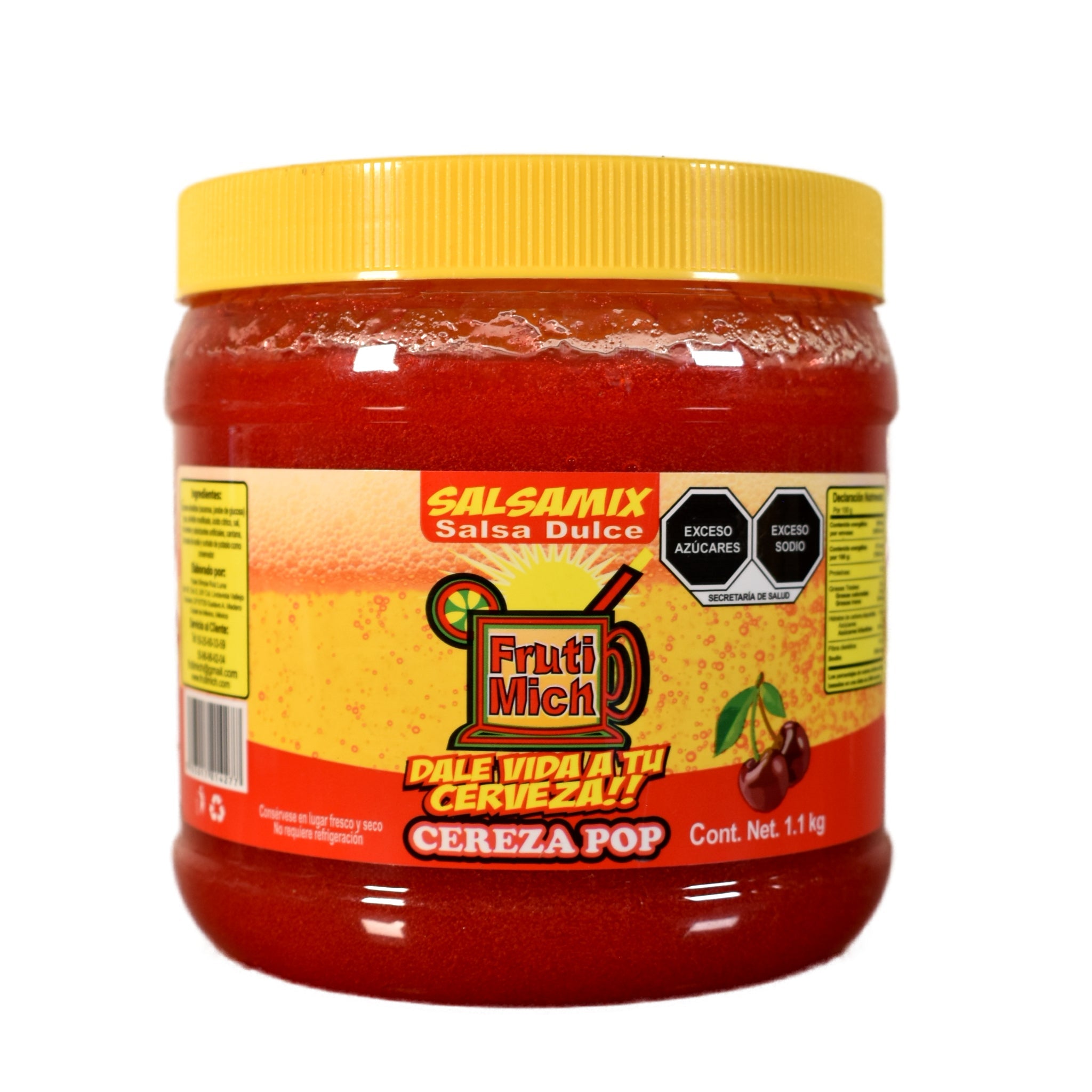 Fruti Mich - Salsa para Micheladas - Variedad de Sabores Bote de 1.1 Kg