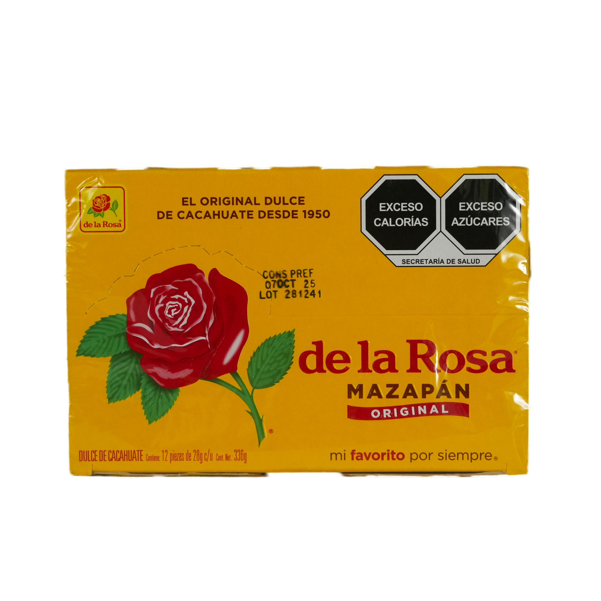 Mazapan Original - De La Rosa - Caja de 12 piezas de 28 c/u