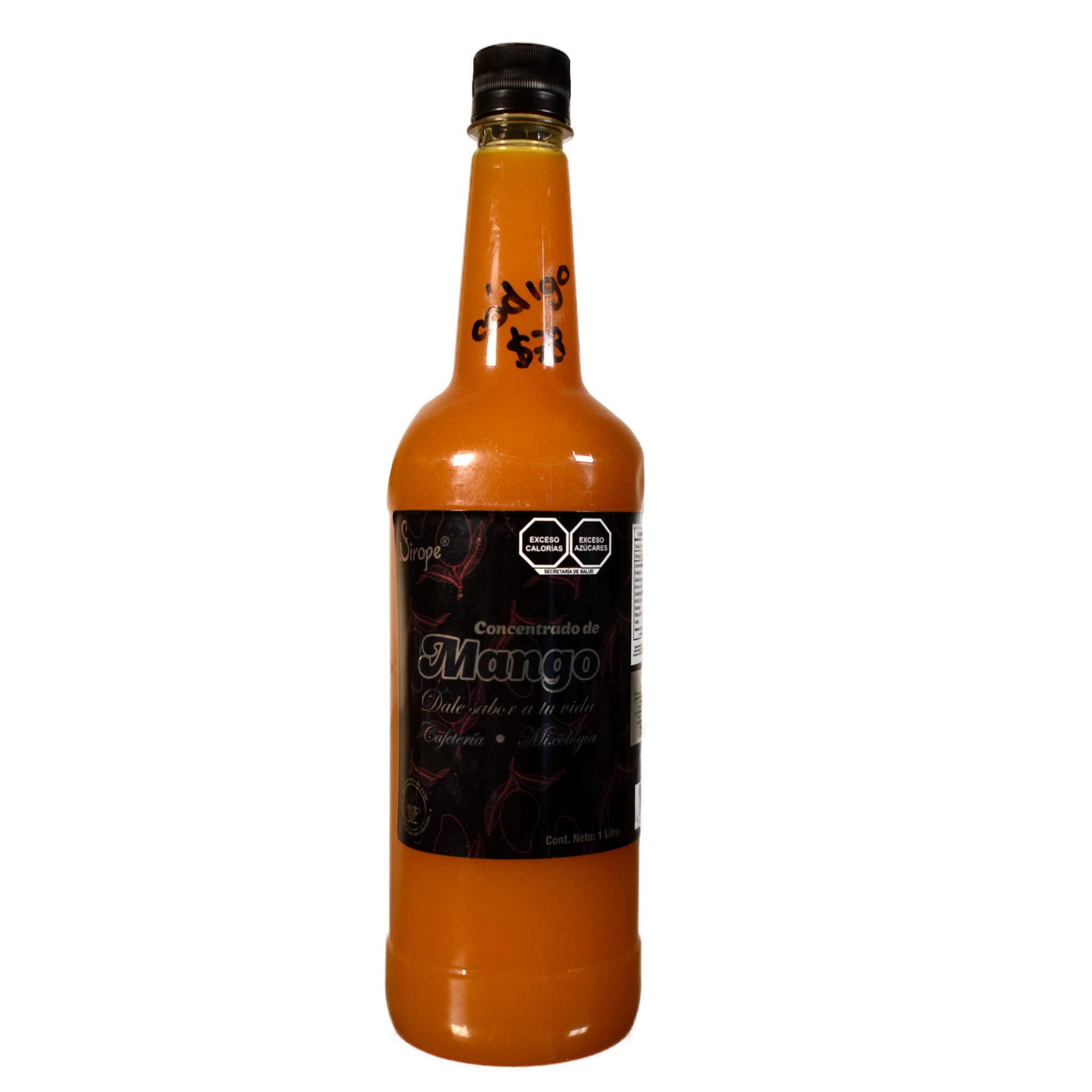 Sirope Mango Concentrado 1L – Jarabe Tropical para Coctelería y Bebidas Especiales