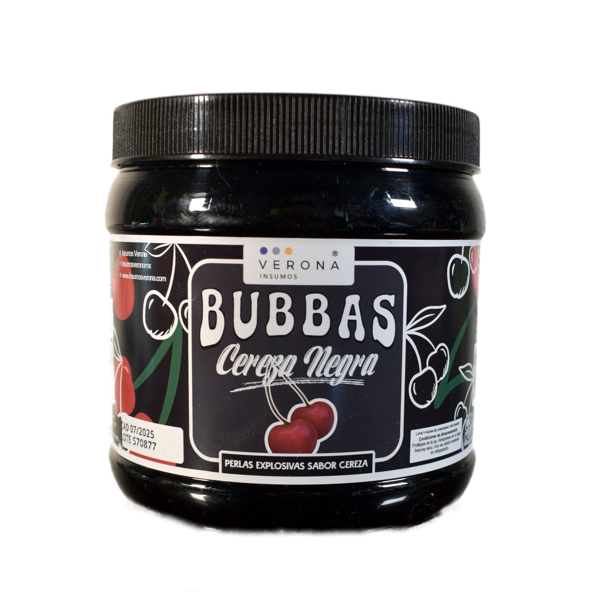 Bubbas Perlas Explosivas - Verona Insumos - Variedad de Sabores - Bote de 1 kg